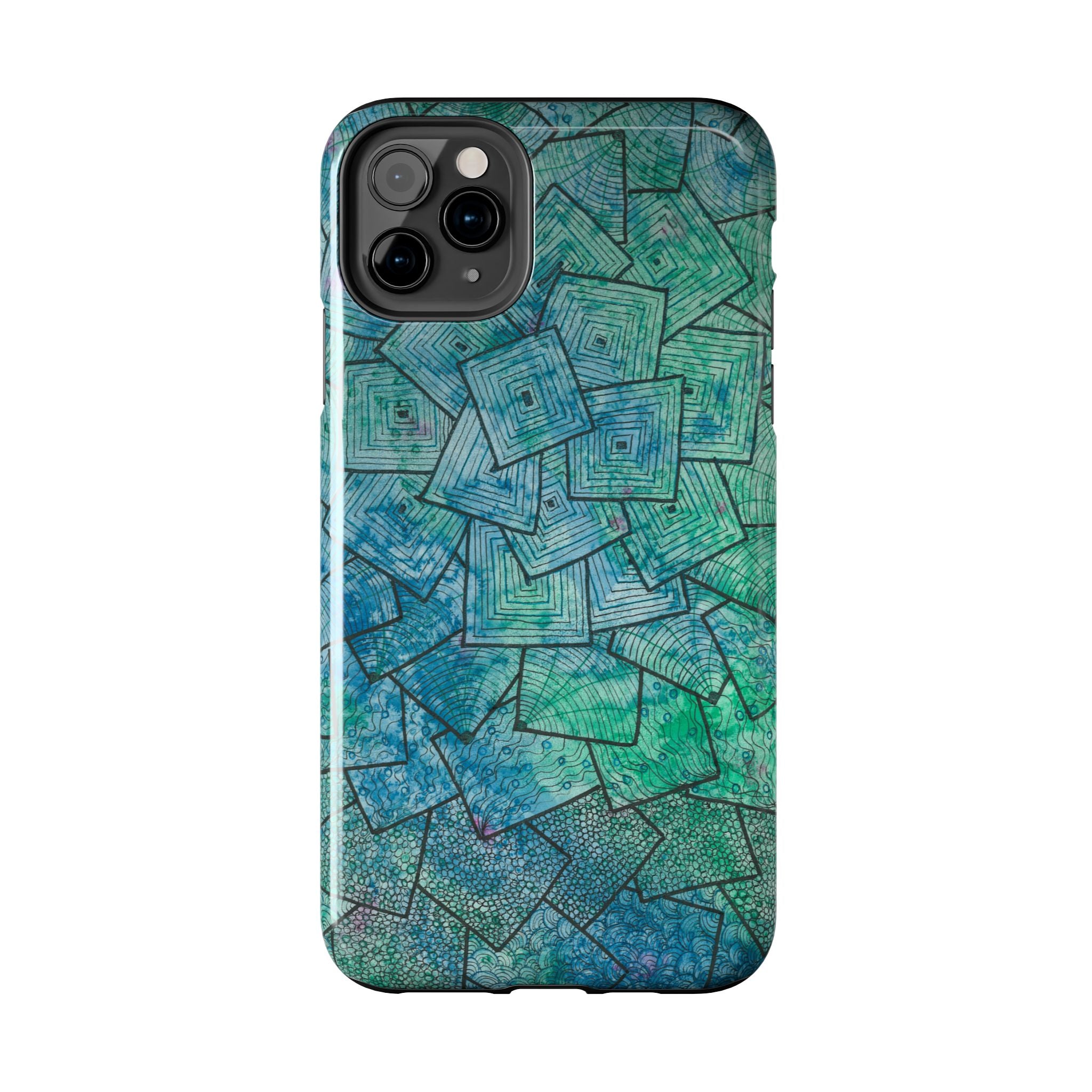Tough Phone Case - All iPhones and Samsung Galaxys - Exciting Abstract Design #65 And The Answer Is