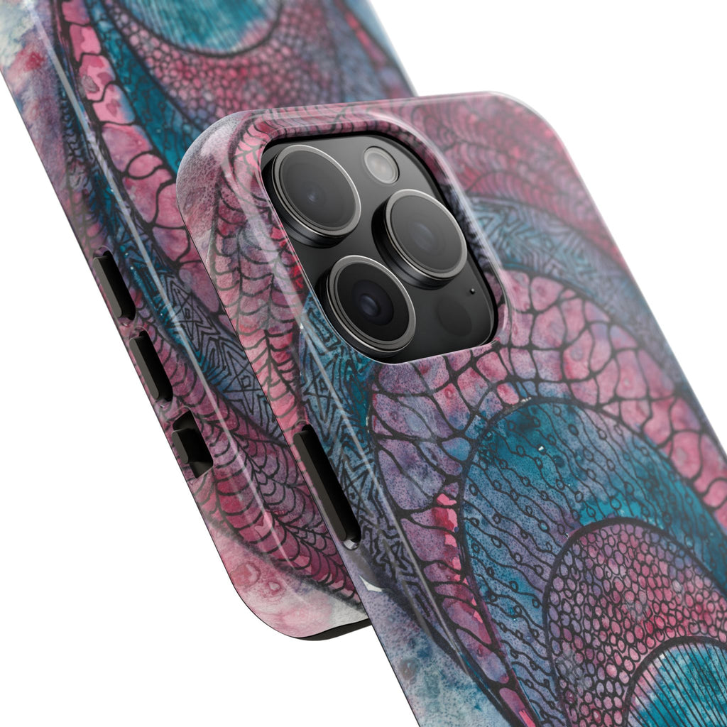 Tough Phone Case - All iPhones and Samsung Galaxys - Exciting Abstract Design #92 The Goddess Lives