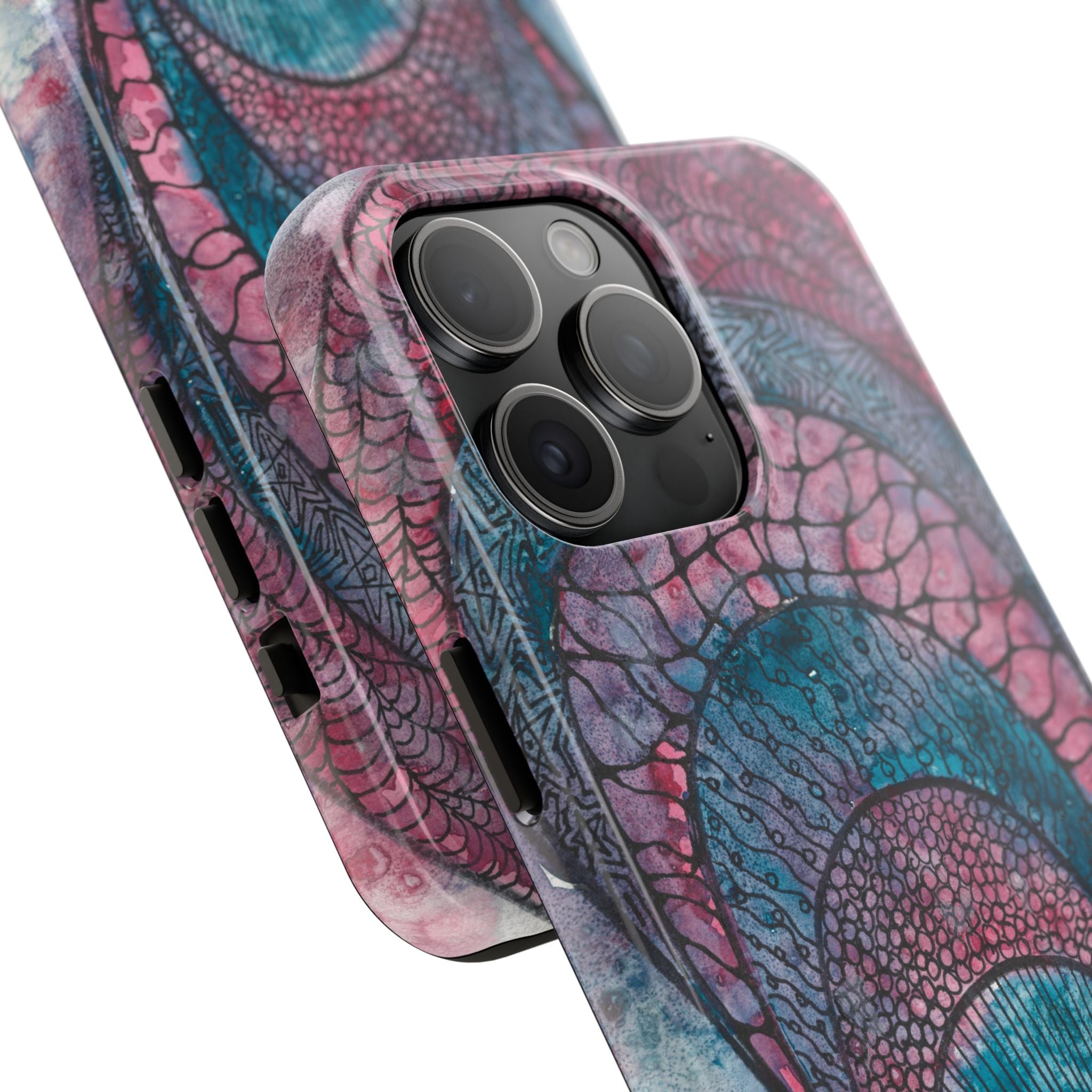 Tough Phone Case - All iPhones and Samsung Galaxys - Exciting Abstract Design #92 The Goddess Lives
