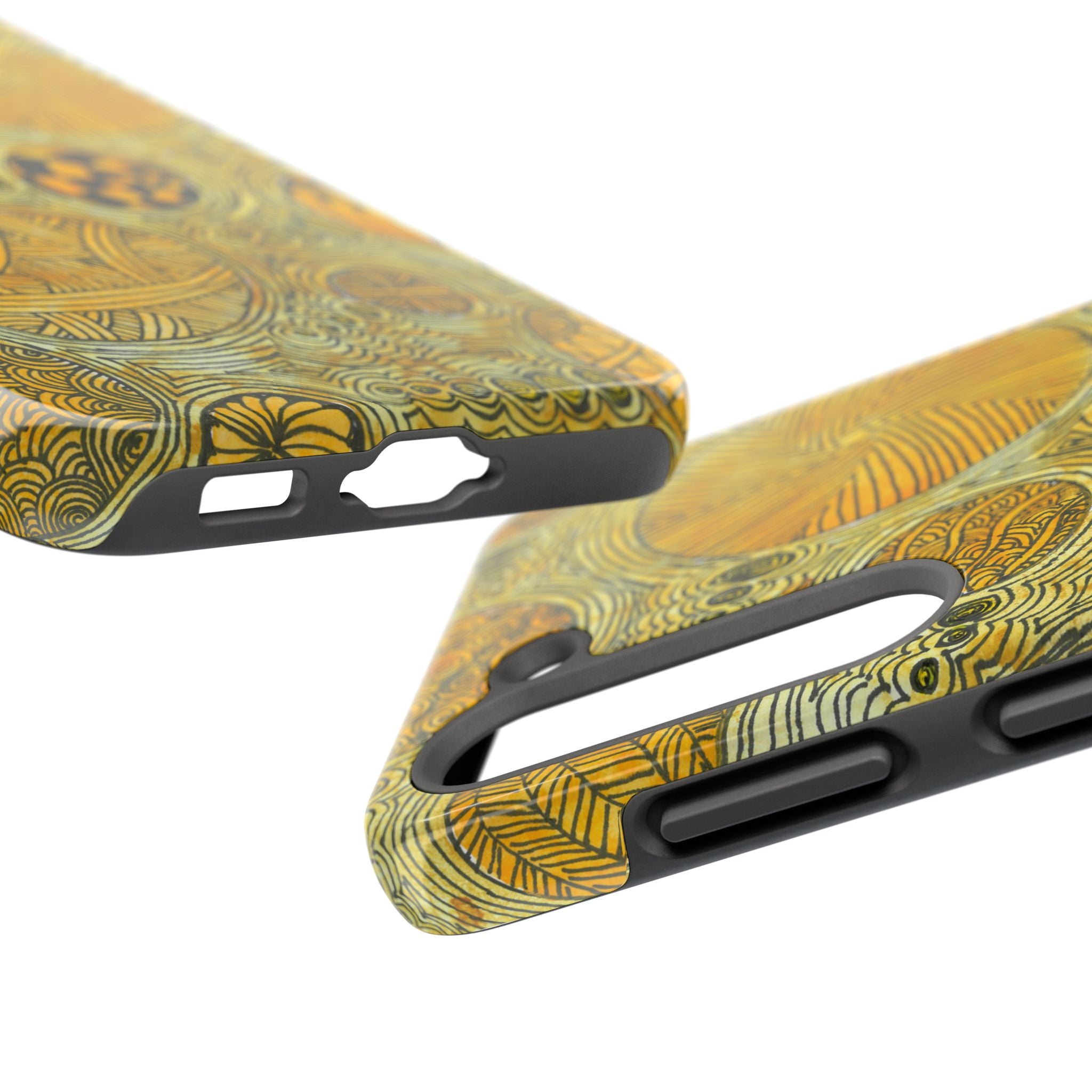 Tough Phone Case - All iPhones and Samsung Galaxys - Exciting Abstract Design #38 The Conversationalist