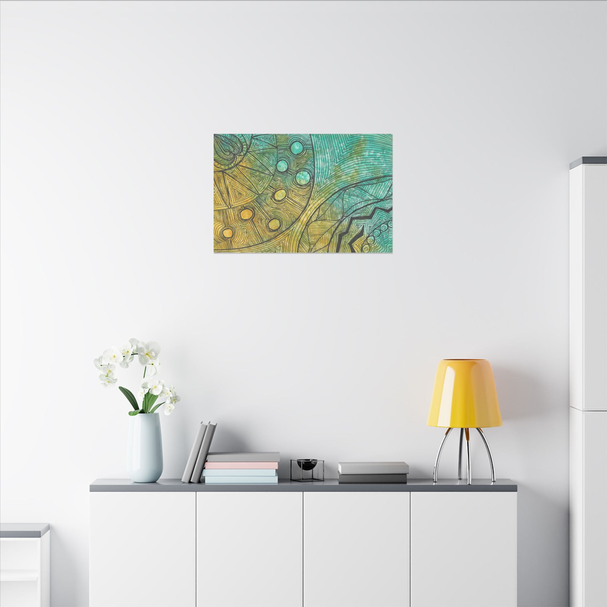 Large Colourful Wall Art, Canvas Prints, For Office, Bedroom or Living Room, or Special Gift #27 Come What May