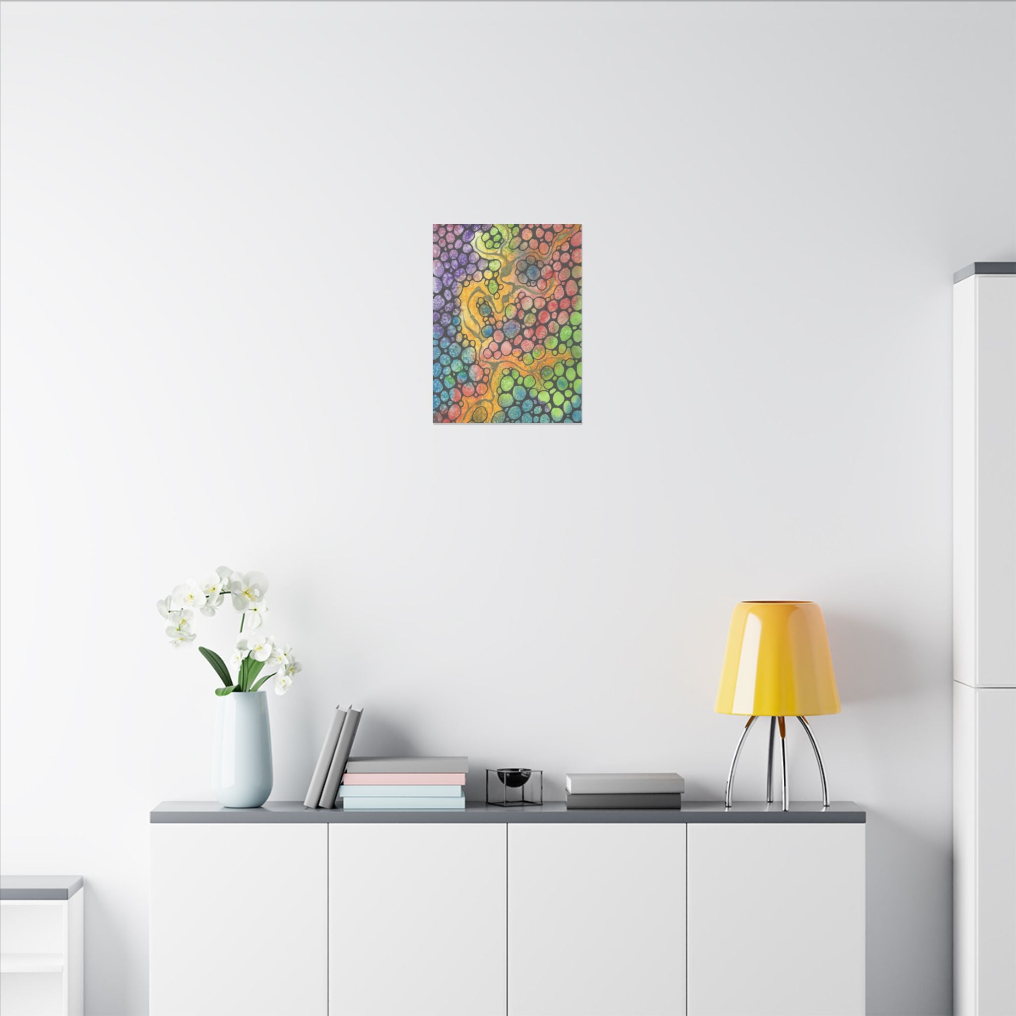 Large Colourful Wall Art, Canvas Prints, For Office, Bedroom or Living Room, or Special Gift #77 River Of Dreams