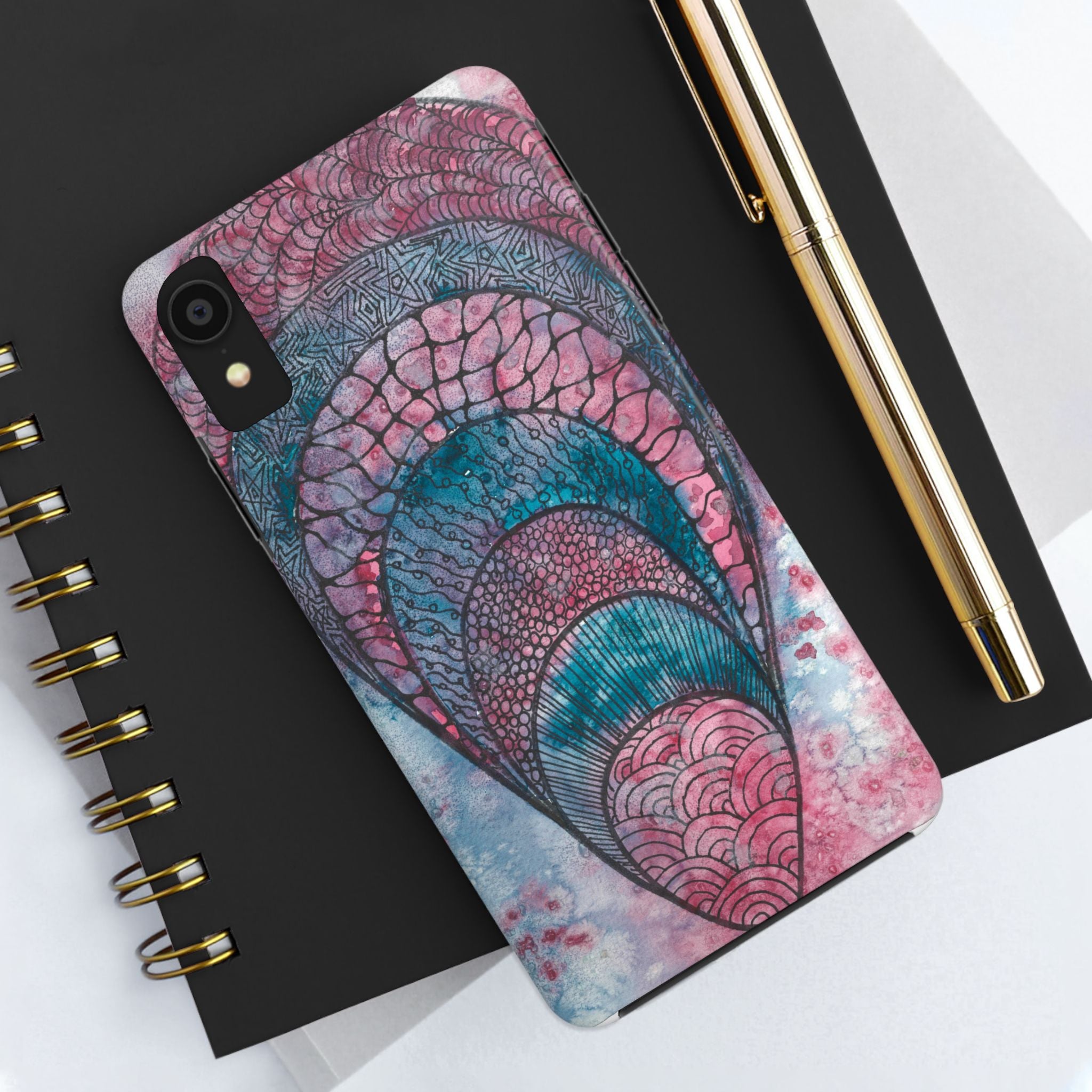 Tough Phone Case - All iPhones and Samsung Galaxys - Exciting Abstract Design #92 The Goddess Lives