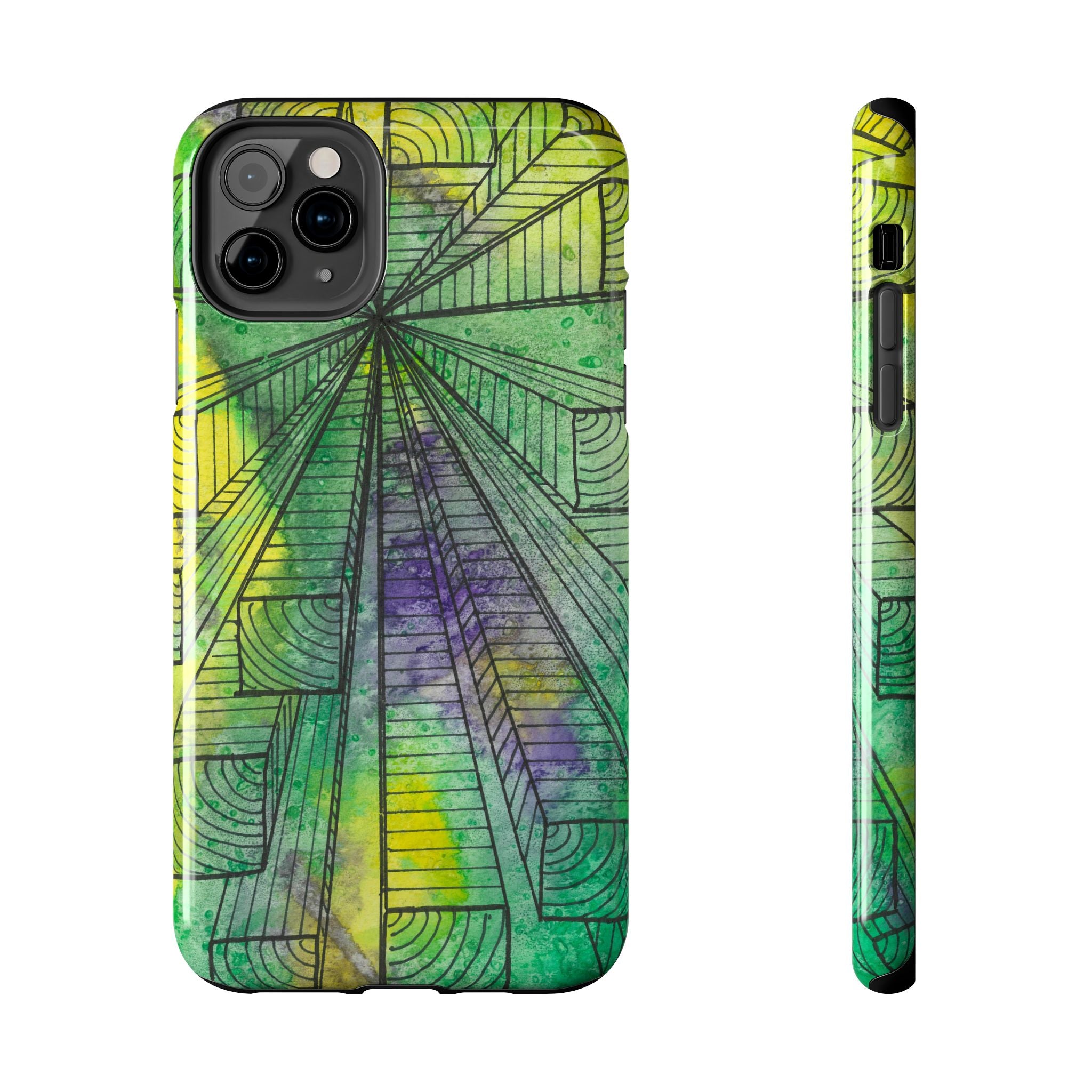 Tough Phone Case - All iPhones and Samsung Galaxys - Exciting Abstract Design #89 The Wayseers