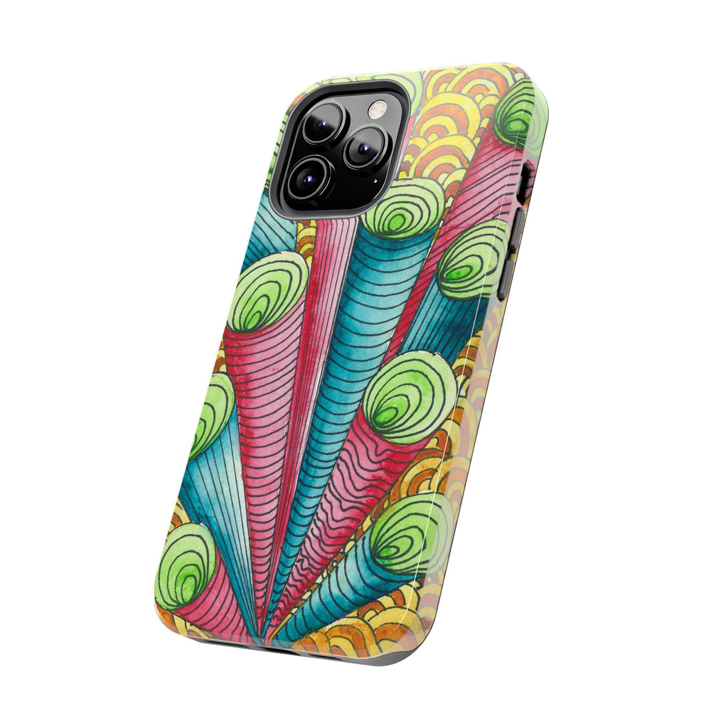Tough Phone Case - All iPhones and Samsung Galaxys - Exciting Abstract Design #93 On A Mission