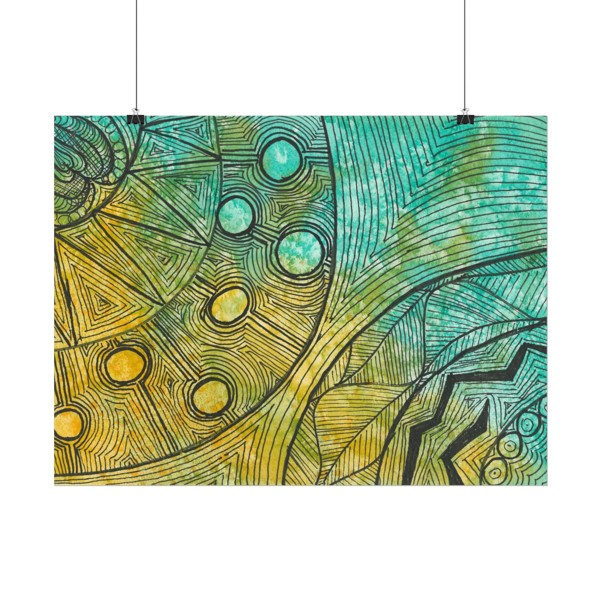 Large Colourful Wall Art, Posters & Prints, For Office, Bedroom or Living Room, or Special Gift #27 Come What May