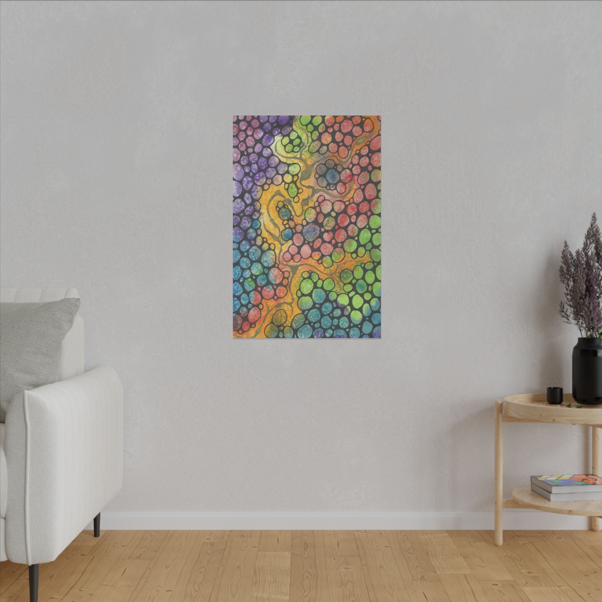 Large Colourful Wall Art, Canvas Prints, For Office, Bedroom or Living Room, or Special Gift #77 River Of Dreams