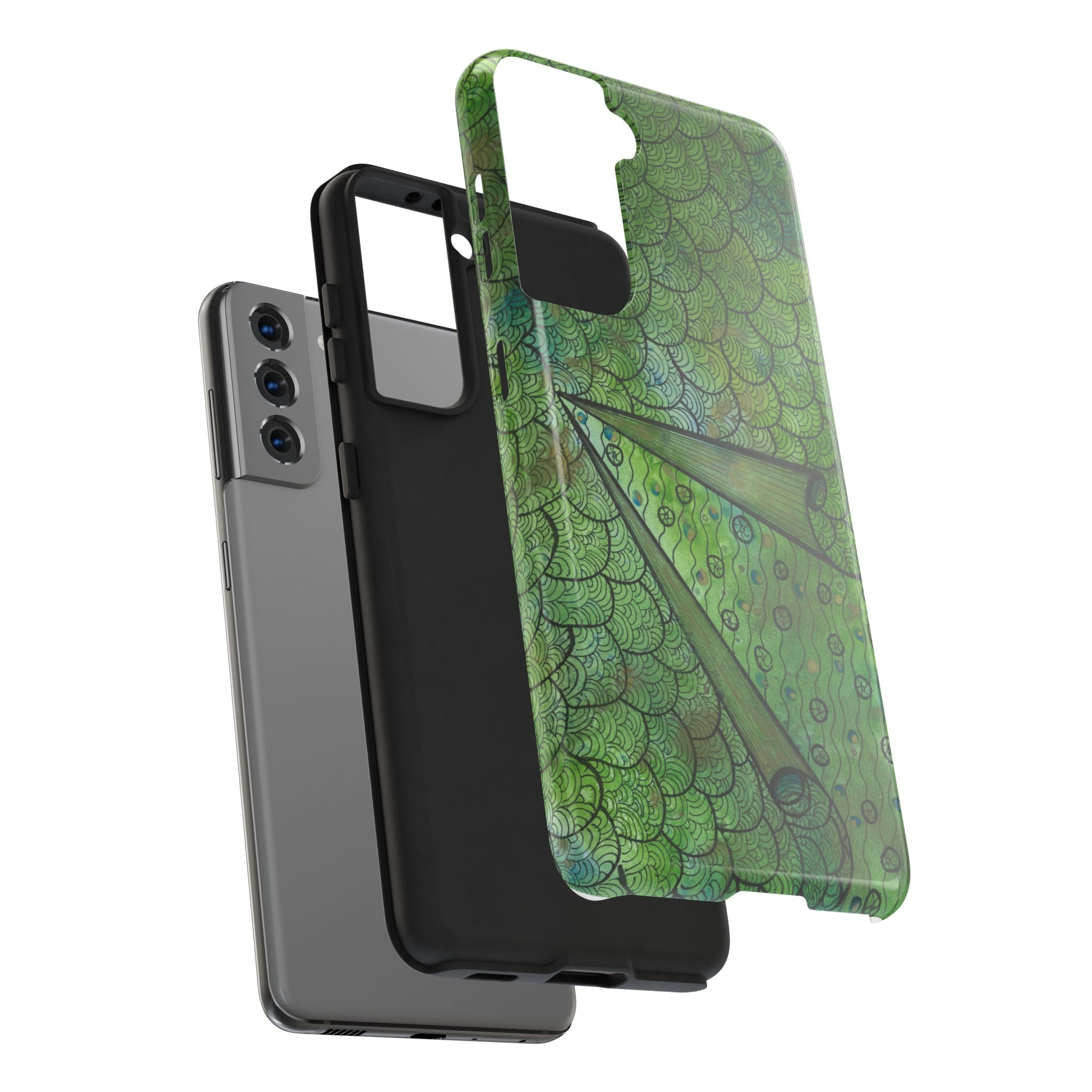 Tough Phone Case - All iPhones and Samsung Galaxys - Exciting Abstract Design #69 New Horizons