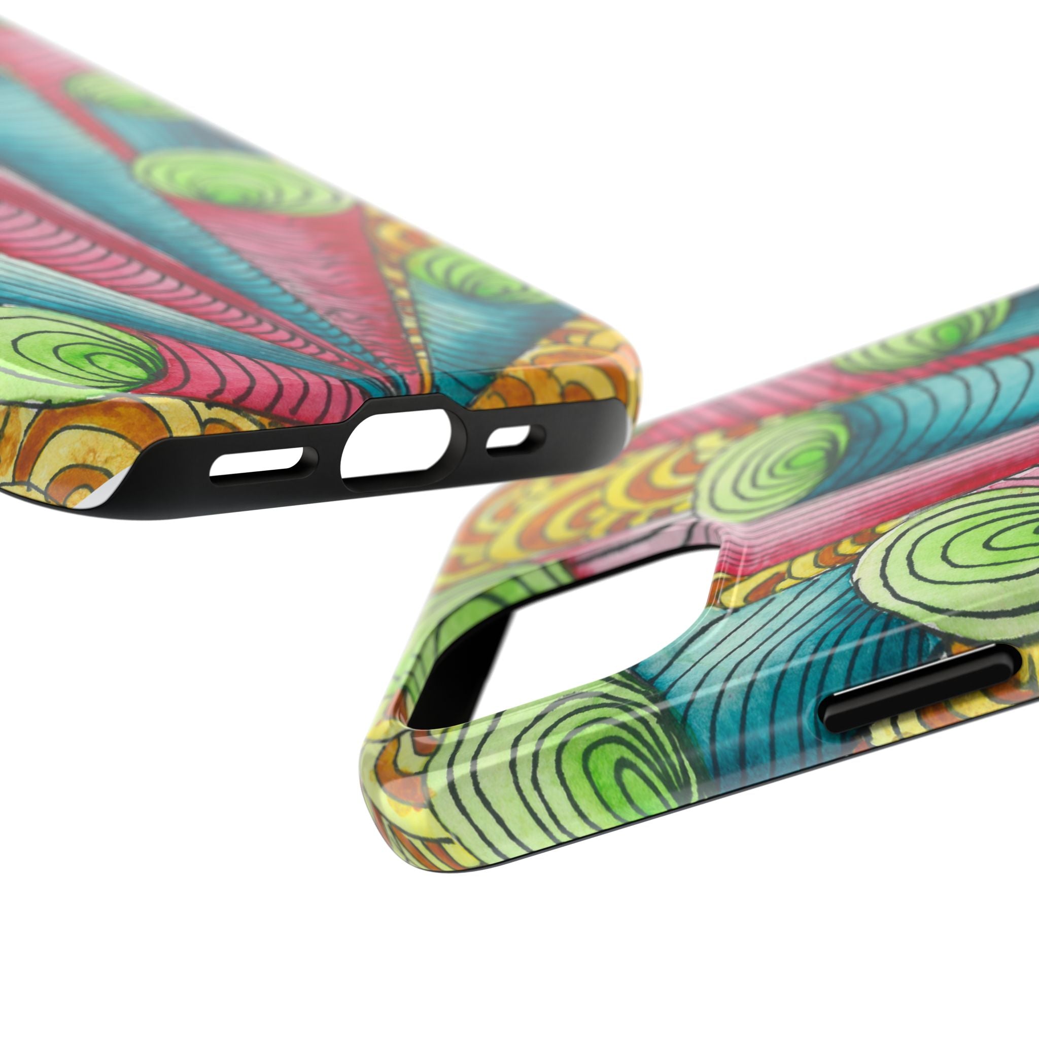 Tough Phone Case - All iPhones and Samsung Galaxys - Exciting Abstract Design #93 On A Mission