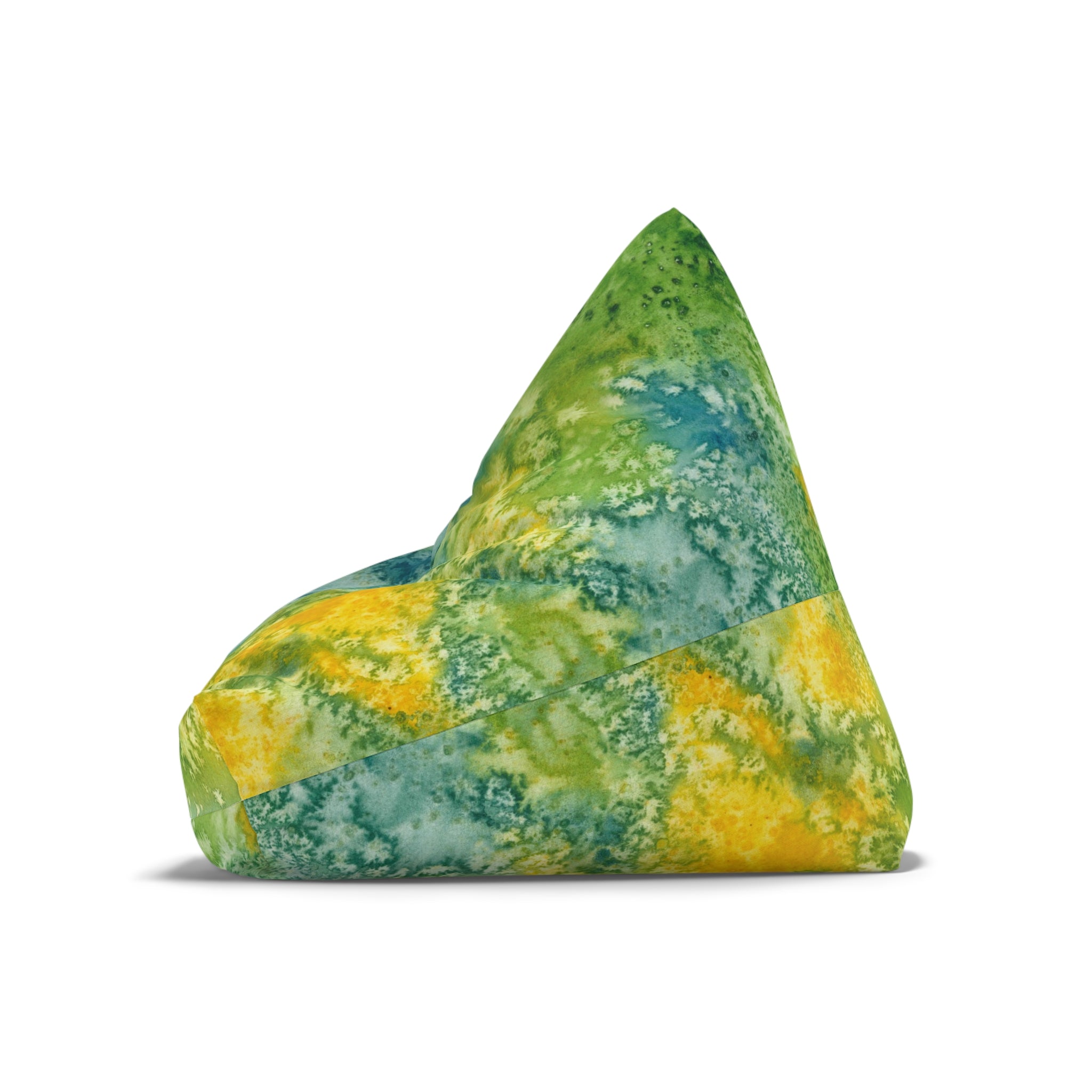 Bean Bag Chair Covers For Indoor & Outdoor - 2 Sizes - Exciting Abstract Design #52 View From Above