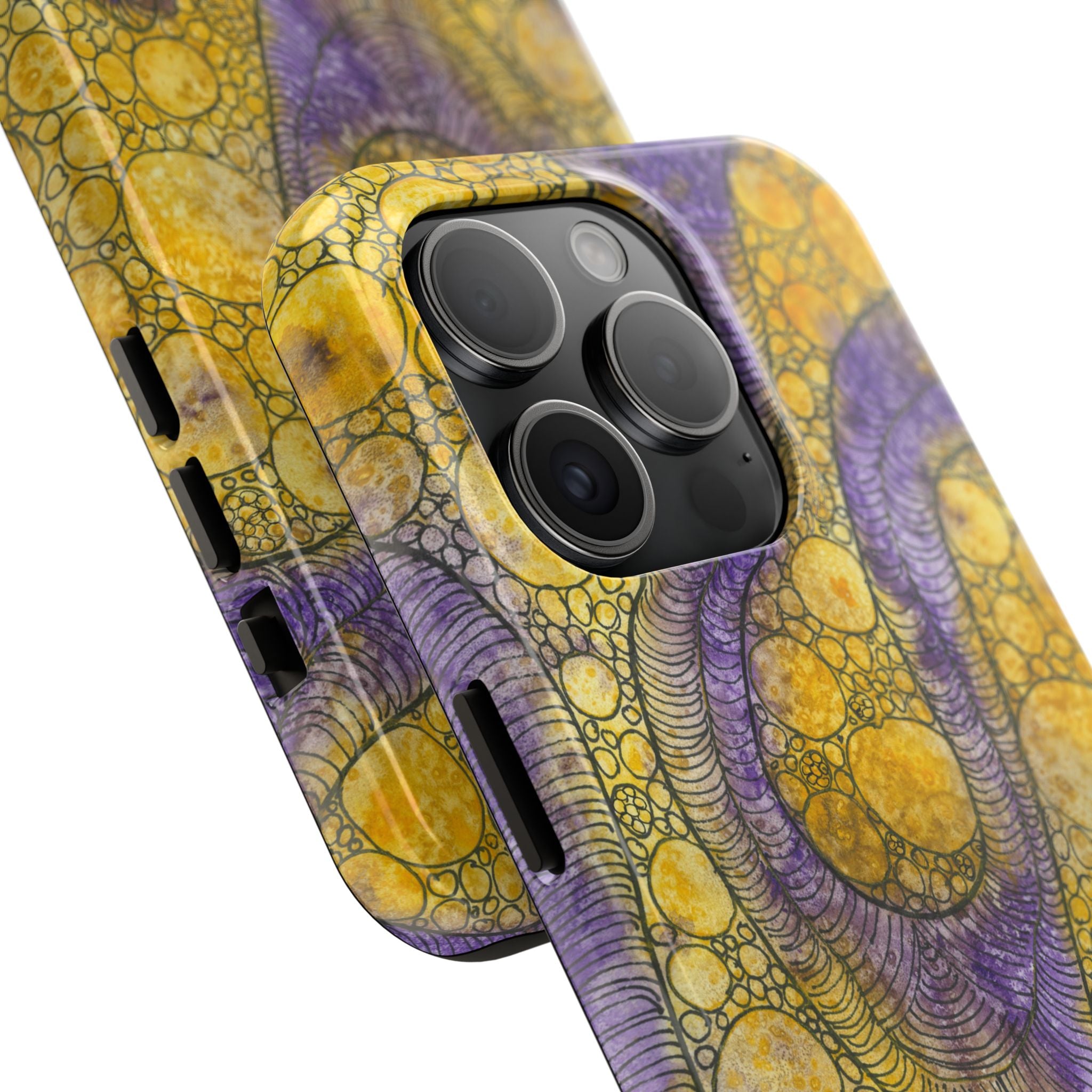 Tough Phone Case - All iPhones and Samsung Galaxys - Exciting Abstract Design #64 Is Now A Good Time?