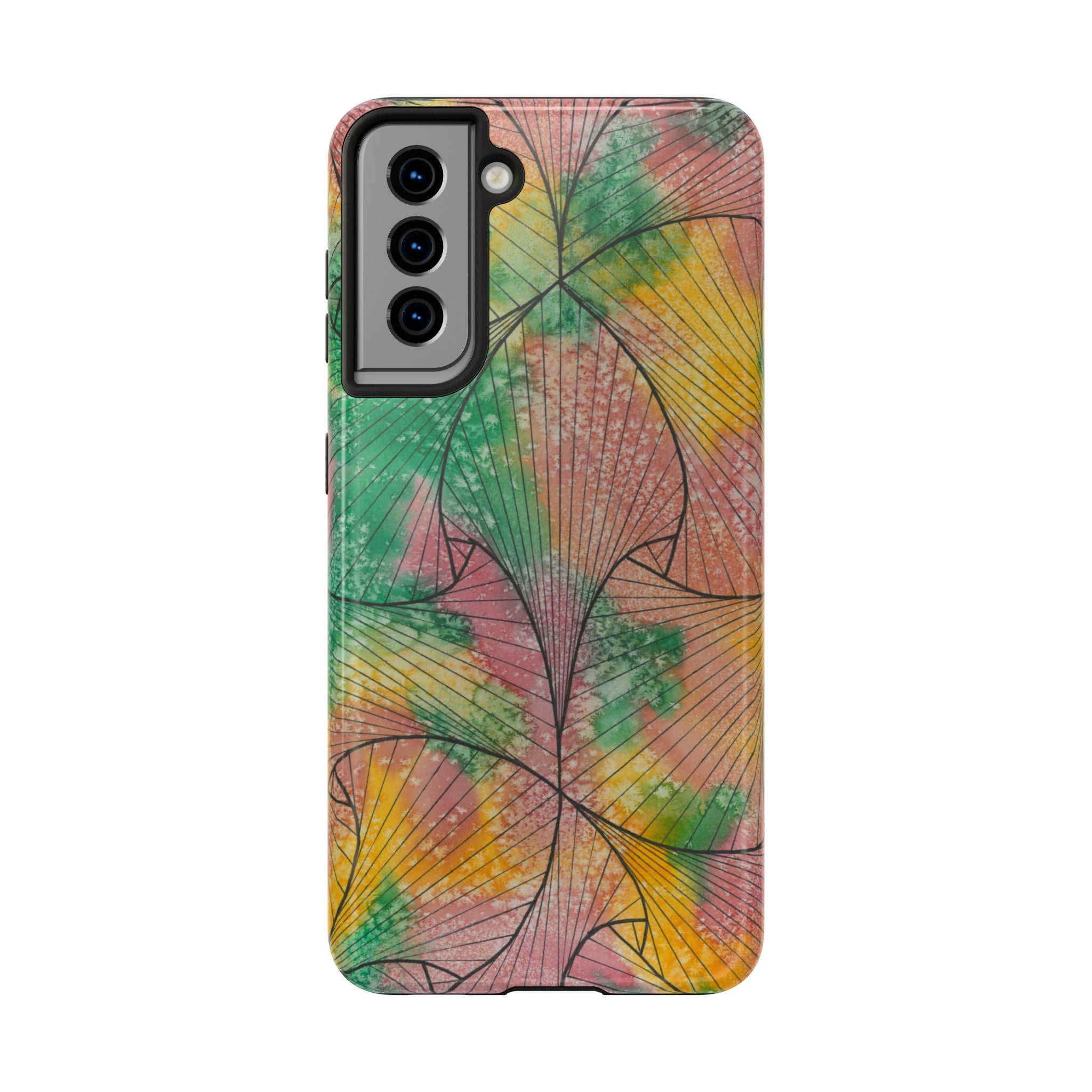 Tough Phone Case - All iPhones and Samsung Galaxys - Exciting Abstract Design #49 Health Well Being