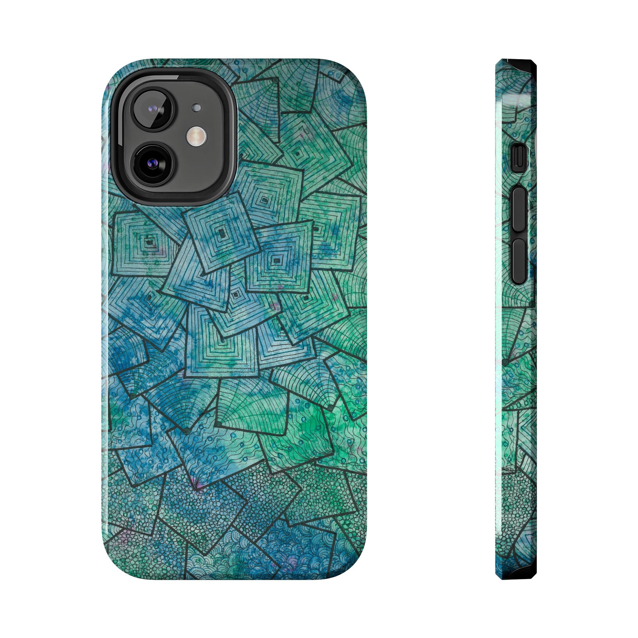 Tough Phone Case - All iPhones and Samsung Galaxys - Exciting Abstract Design #65 And The Answer Is