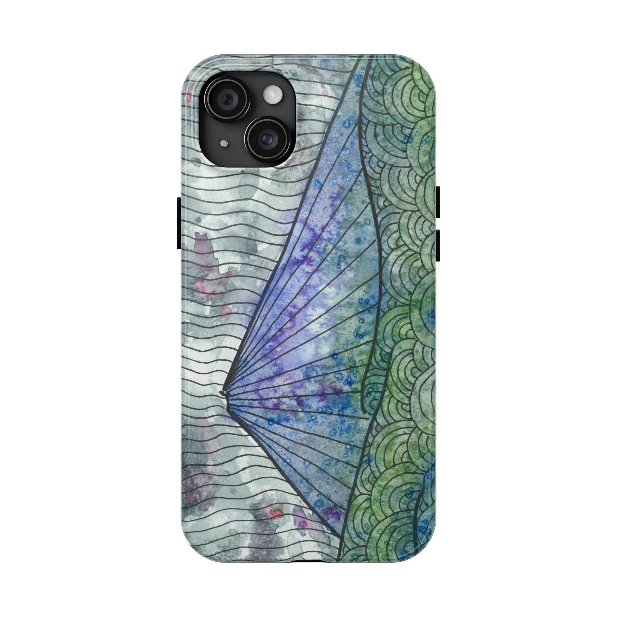 Tough Phone Case - All iPhones and Samsung Galaxys - Exciting Abstract Design #90 Rtanj Pyramid - Serbia