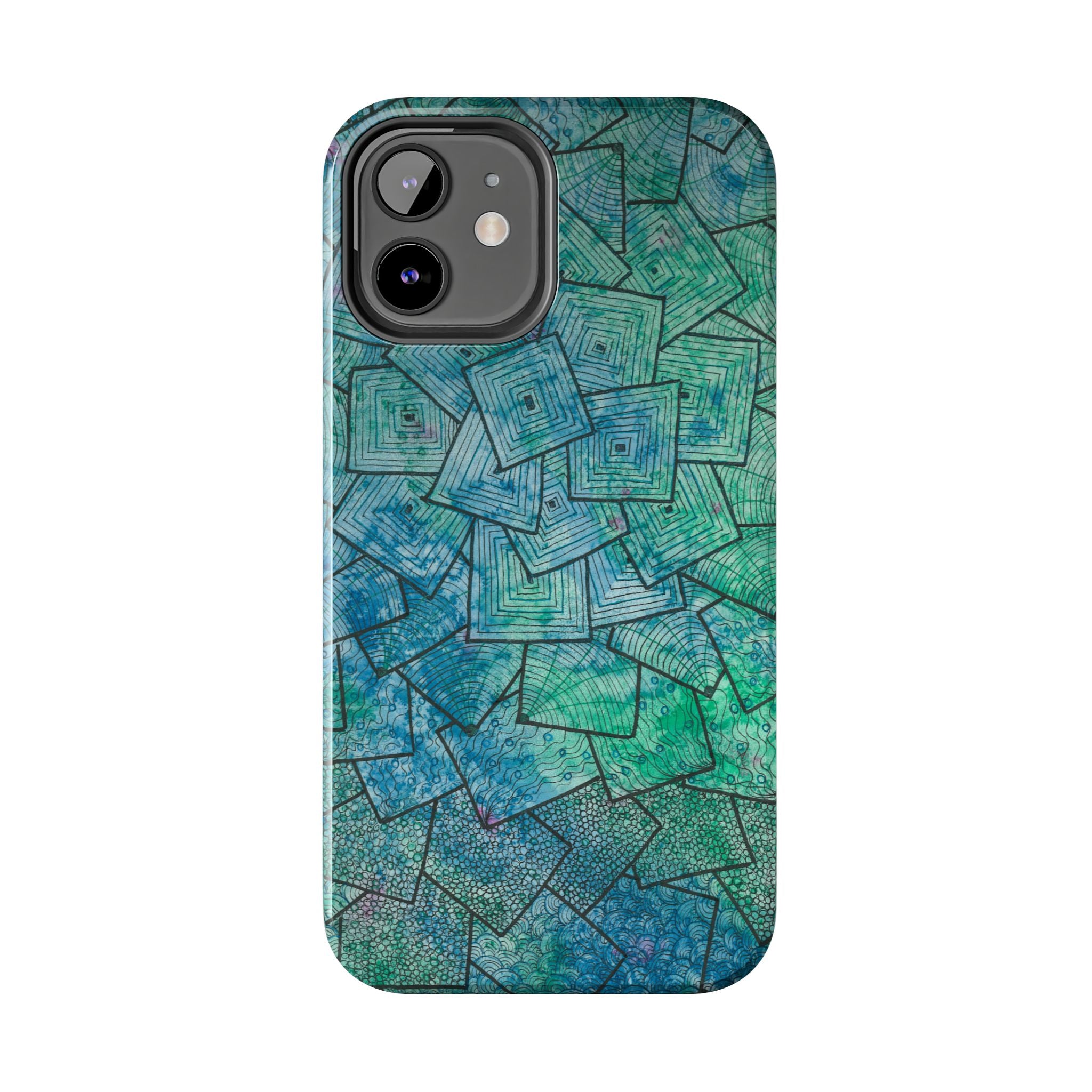 Tough Phone Case - All iPhones and Samsung Galaxys - Exciting Abstract Design #65 And The Answer Is