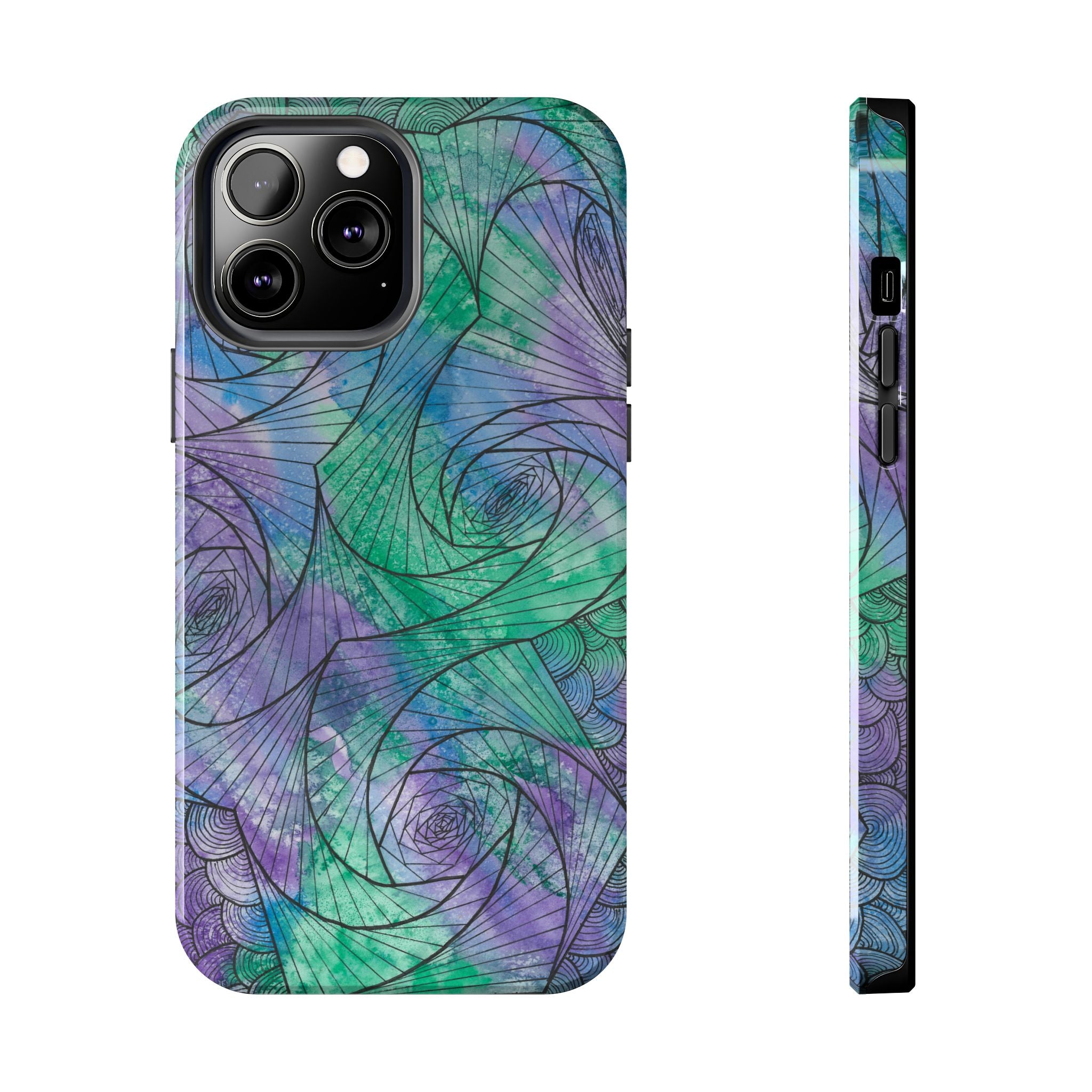 Tough Phone Case - All iPhones and Samsung Galaxys - Exciting Abstract Design  #50 If Not Now When