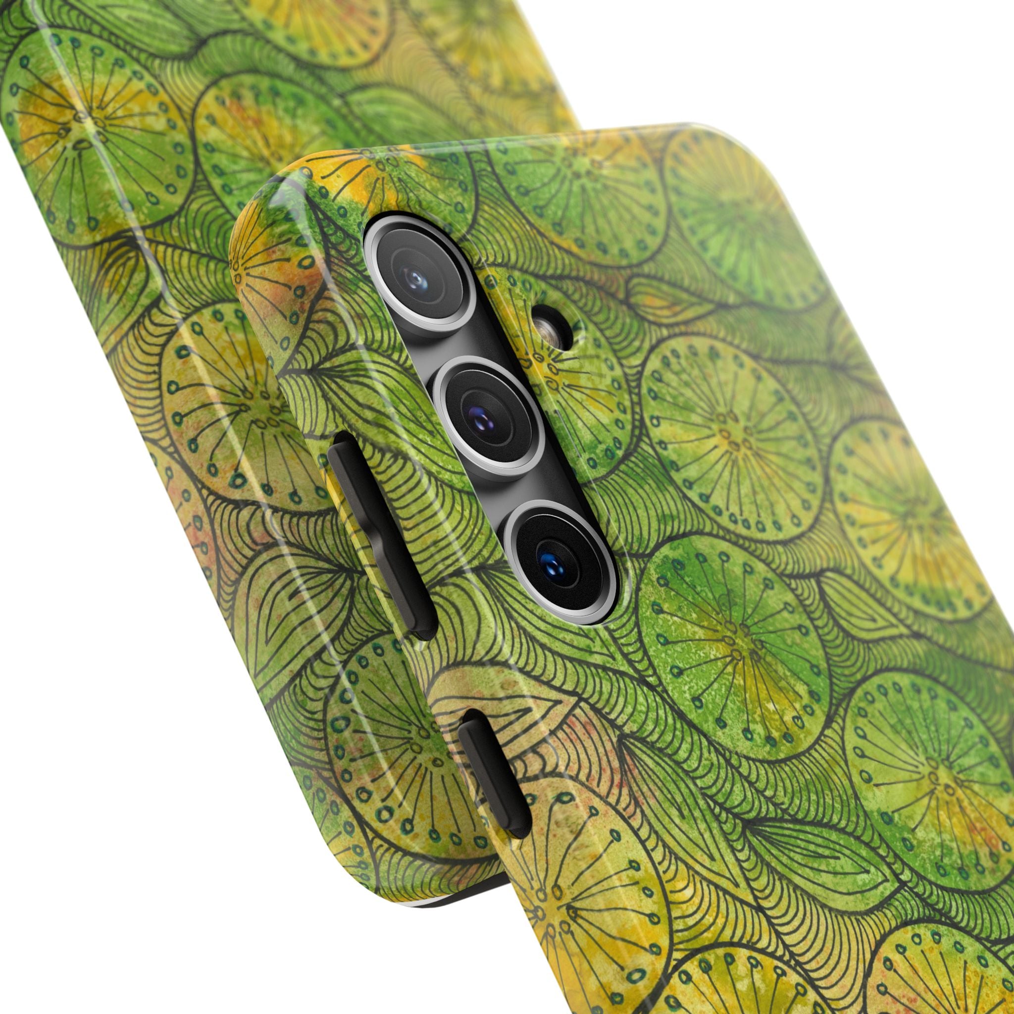 Tough Phone Case - All iPhones and Samsung Galaxys - Exciting Abstract Design #63 Margarita Mondays