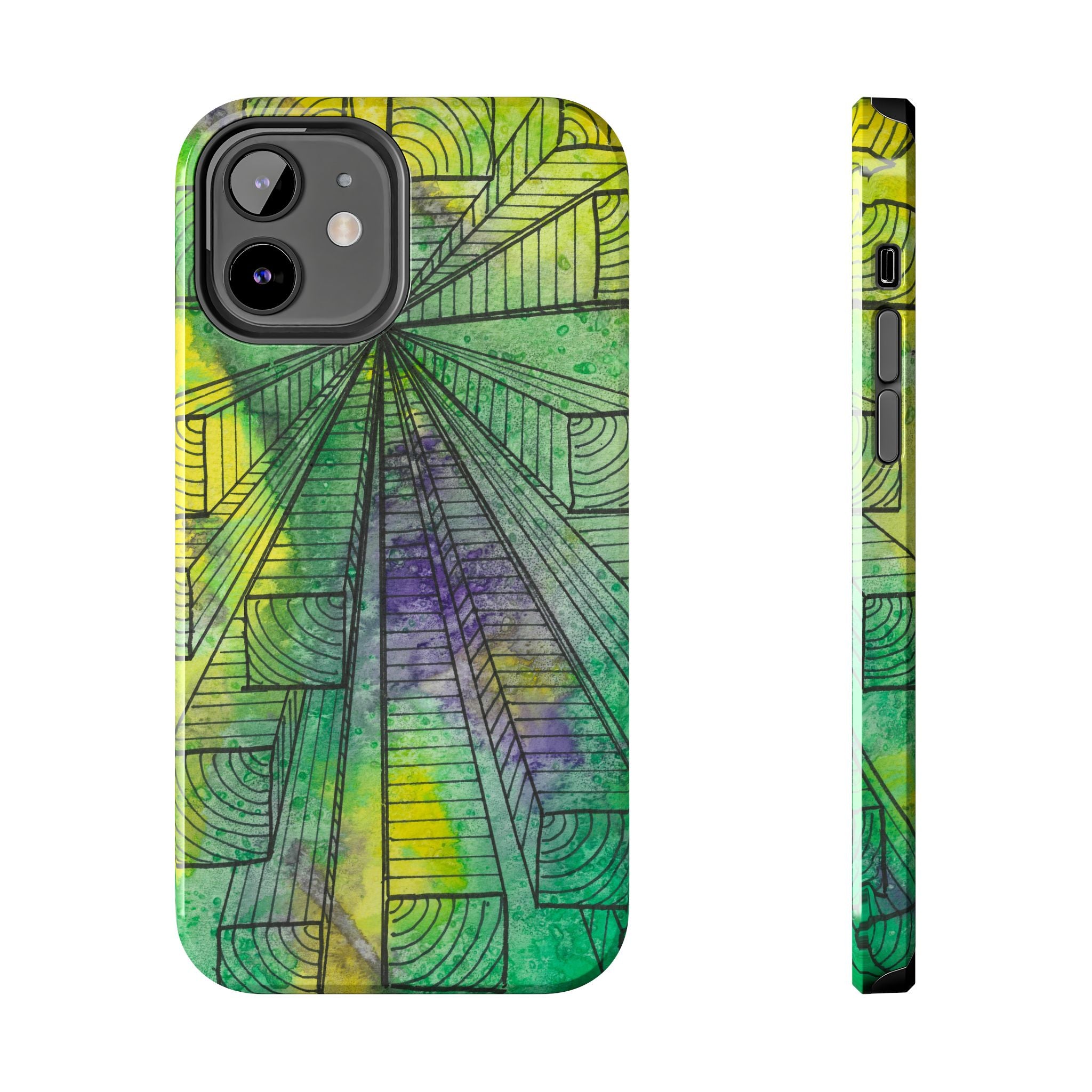 Tough Phone Case - All iPhones and Samsung Galaxys - Exciting Abstract Design #89 The Wayseers