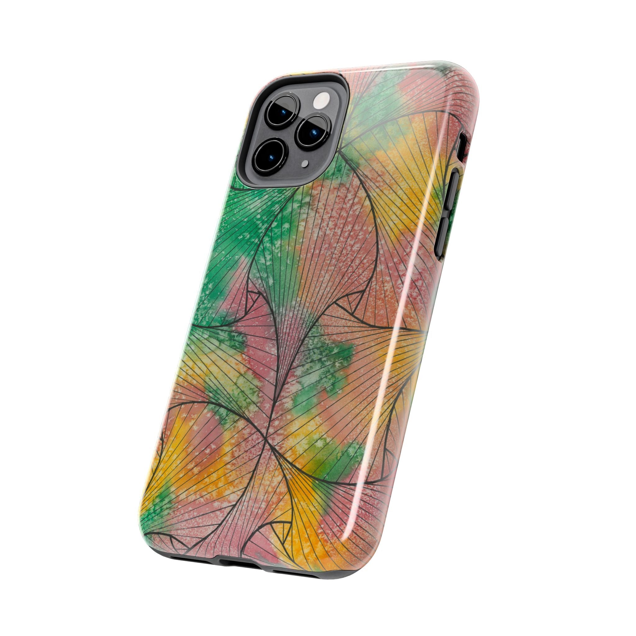 Tough Phone Case - All iPhones and Samsung Galaxys - Exciting Abstract Design #49 Health Well Being