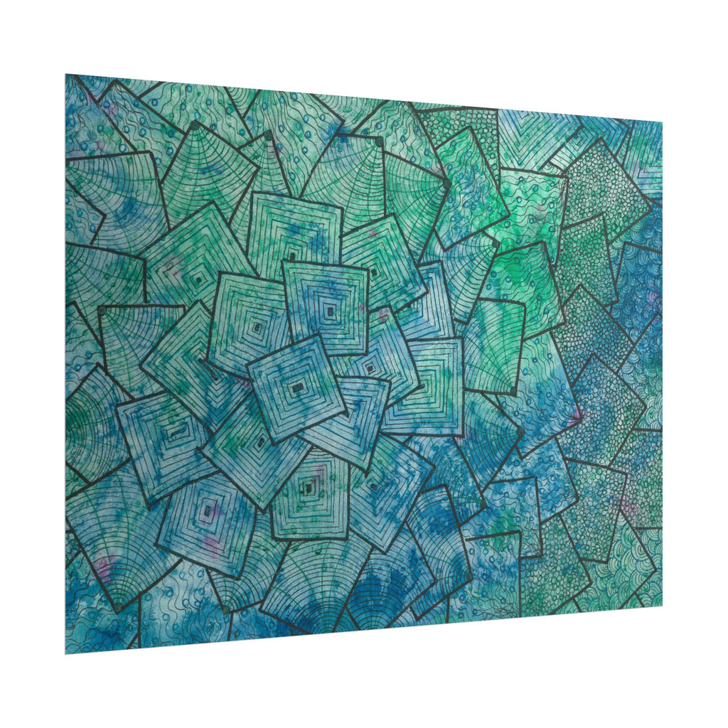 Large Colourful Wall Art, Posters & Prints, For Office, Bedroom or Living Room, or Special Gift #65 And The Answer Is?