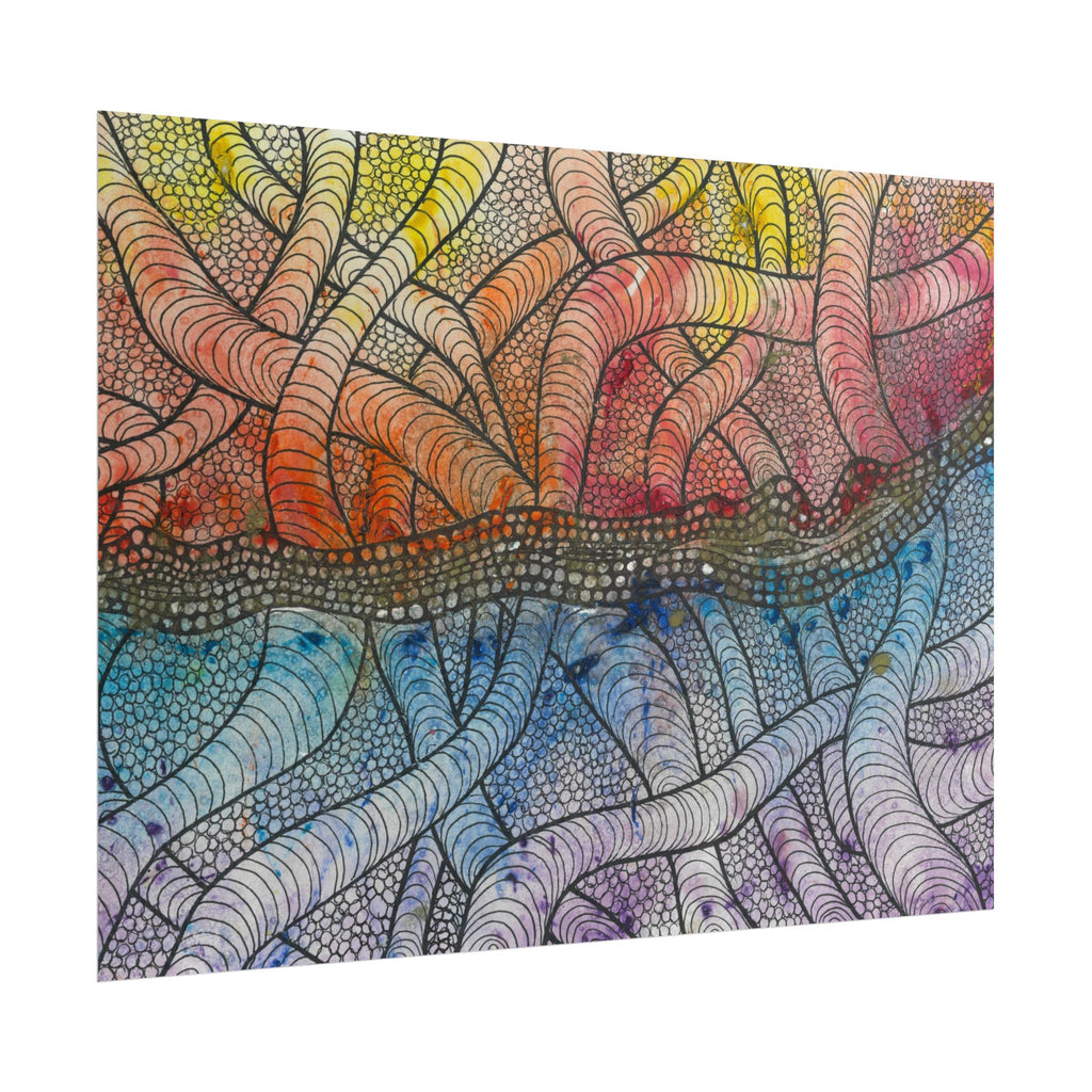 Large Colourful Wall Art, Posters & Prints, For Office, Bedroom or Living Room, or Special Gift #72 After The End