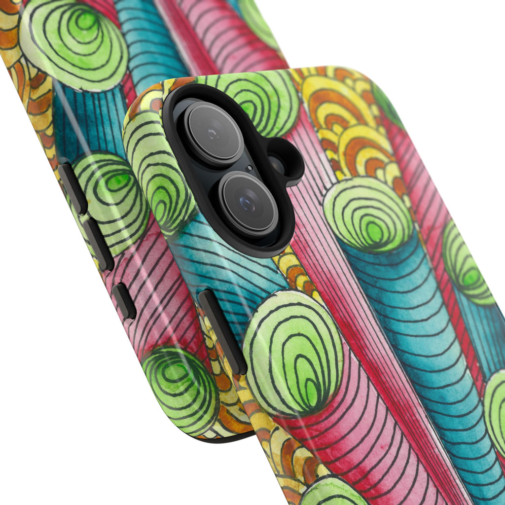 Tough Phone Case - All iPhones and Samsung Galaxys - Exciting Abstract Design #93 On A Mission