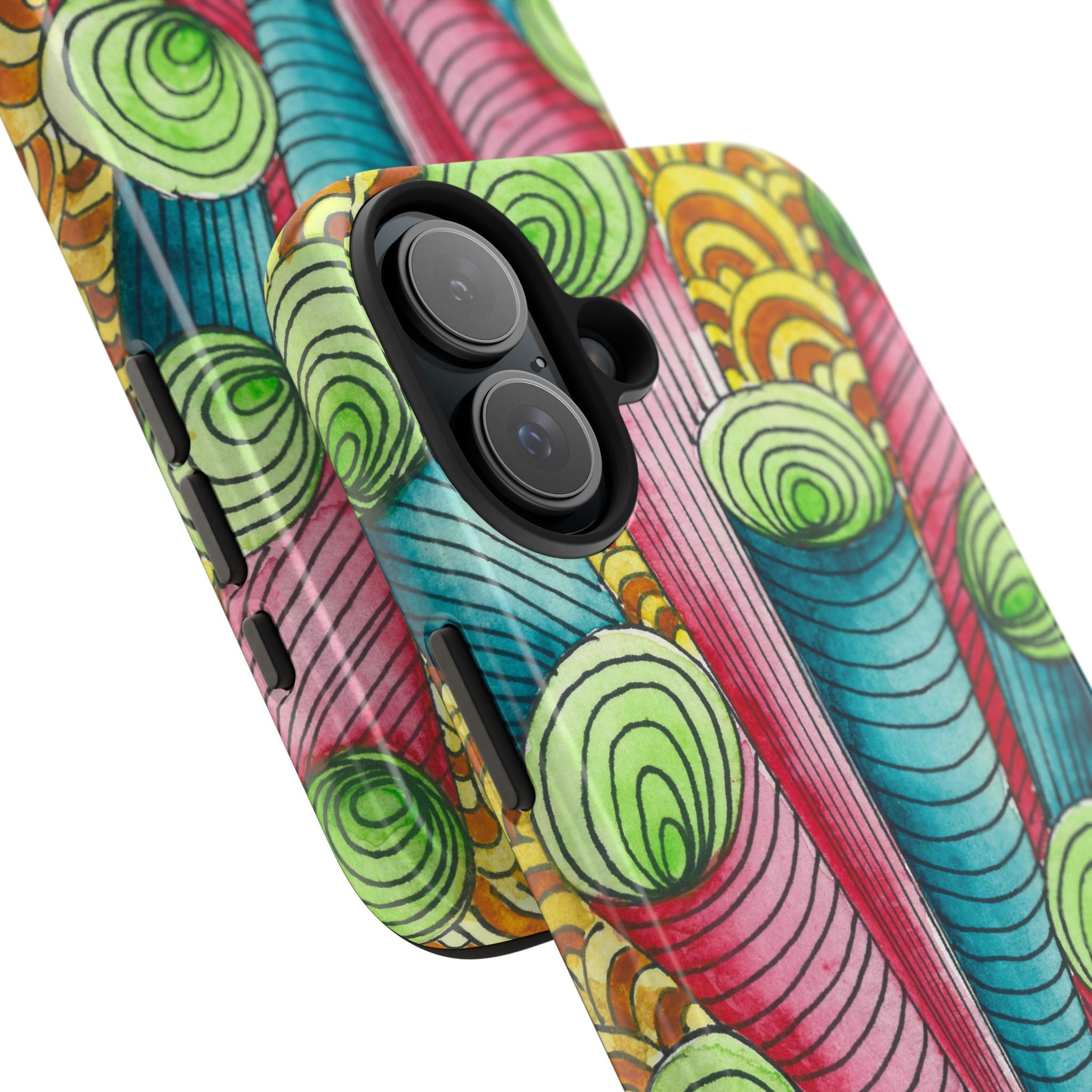 Tough Phone Case - All iPhones and Samsung Galaxys - Exciting Abstract Design #93 On A Mission