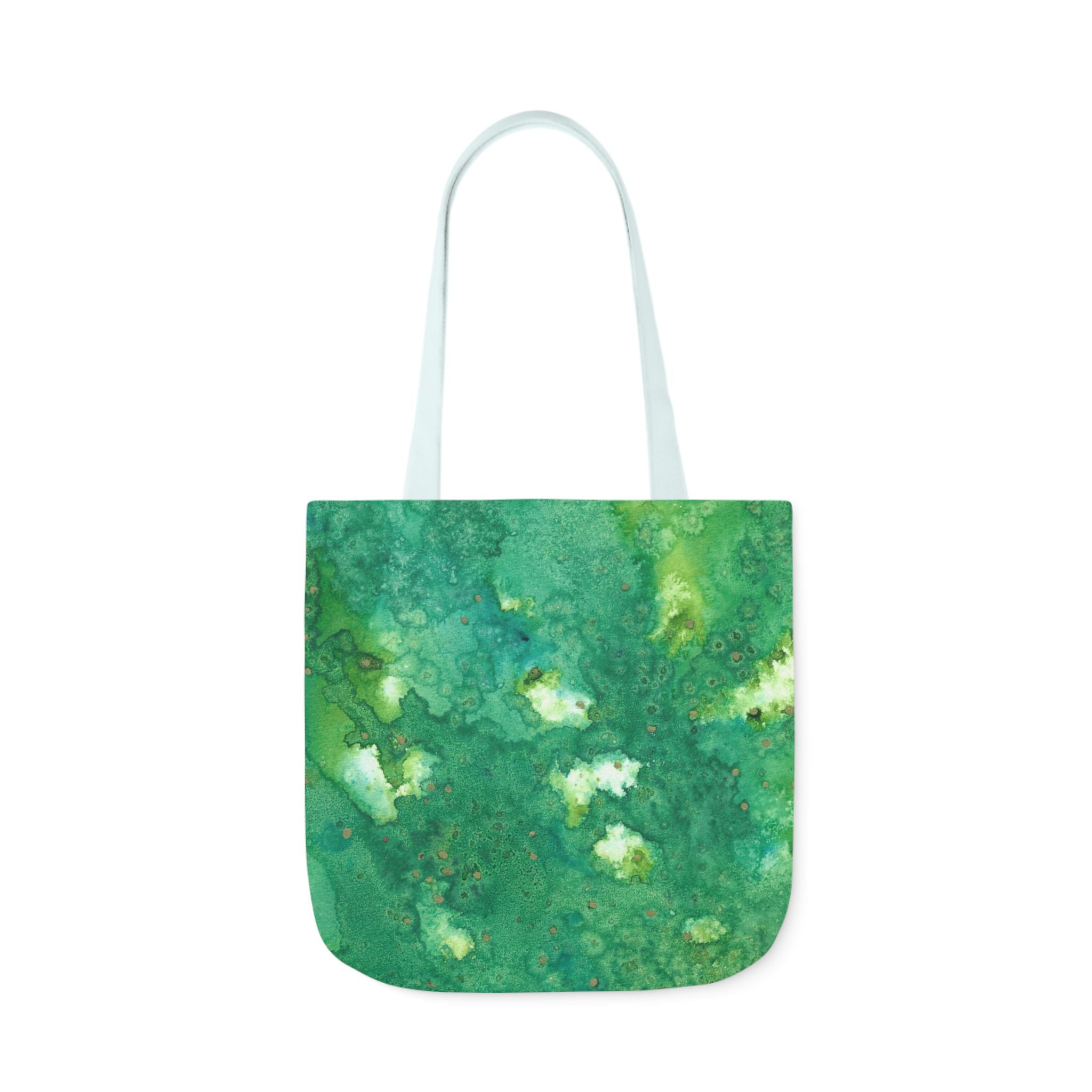 Canvas Tote Bags, Colourful Abstract Designs, 5-Color Straps, 3 Sizes.  For Family and friends or a Special Gift #79 Abundance Cometh