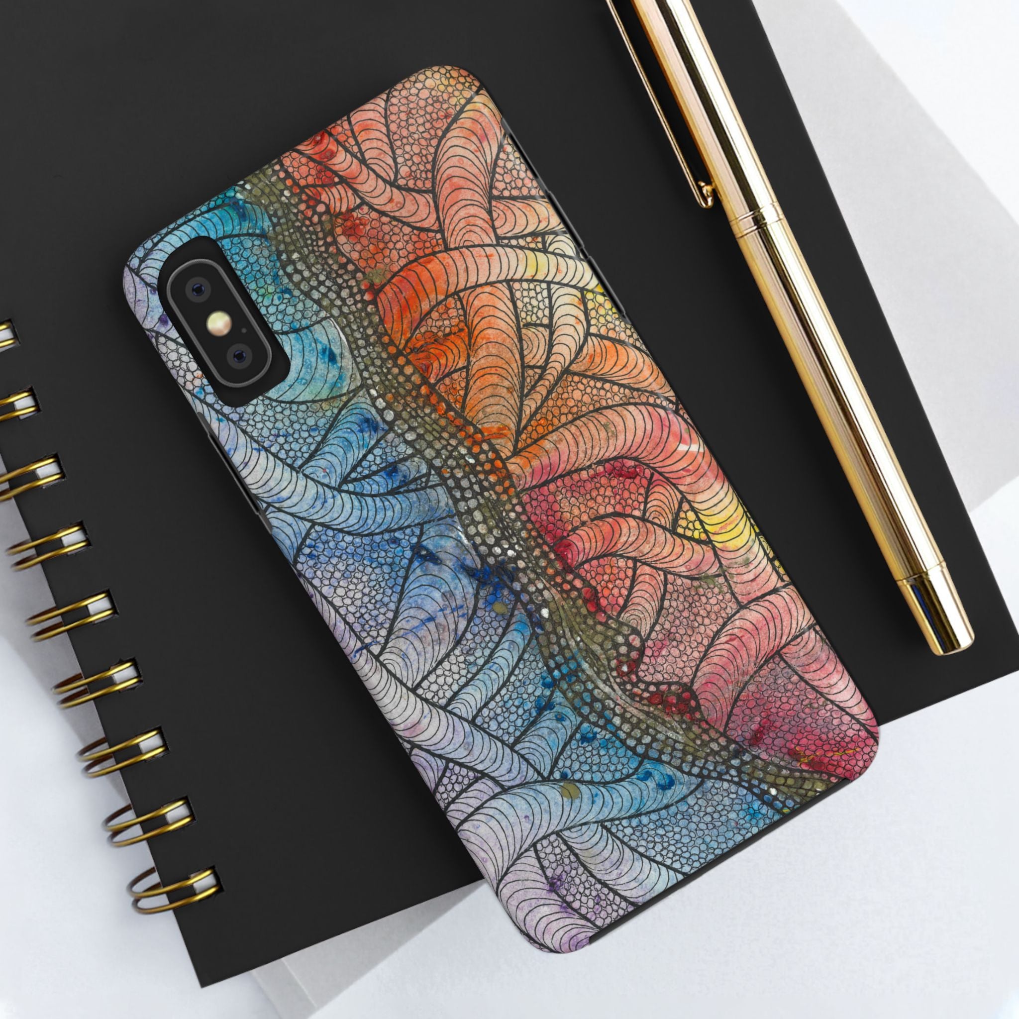 Tough Phone Case - All iPhones and Samsung Galaxys - Exciting Abstract Design #72 After The End