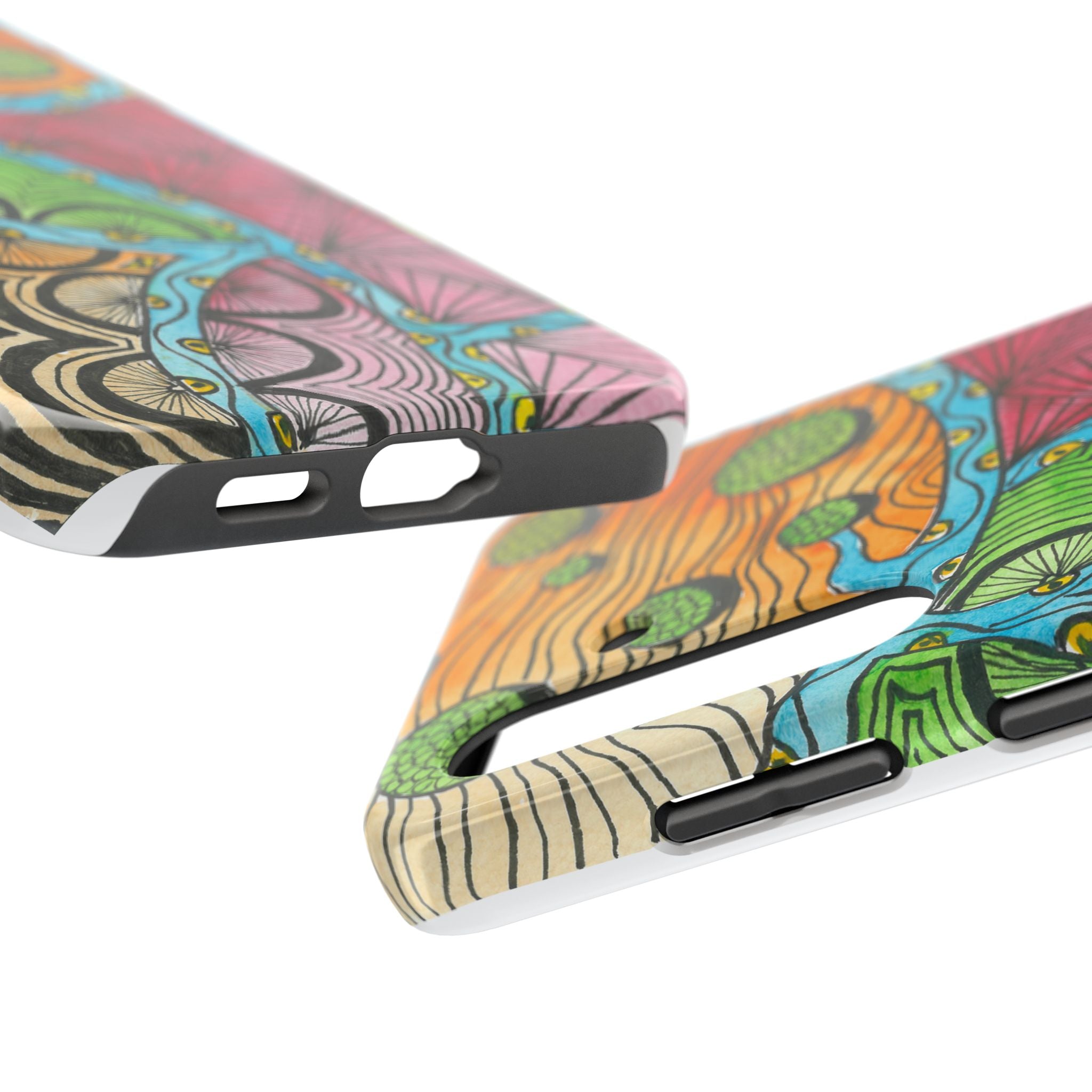 Tough Phone Case - All iPhones and Samsung Galaxys - Exciting Abstract Design #11 Today's The Day