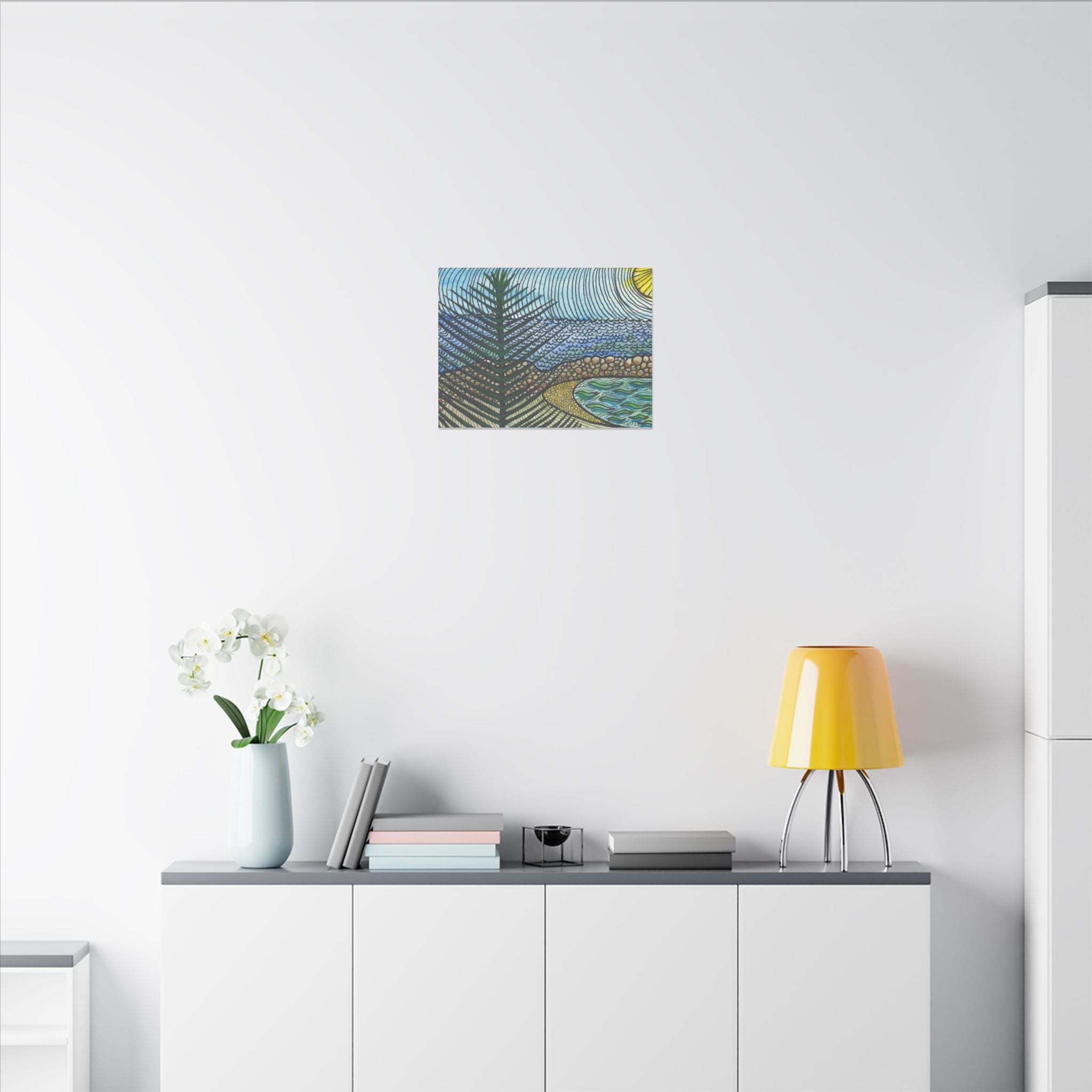 Large Colourful Wall Art, Canvas Prints, For Office, Bedroom or Living Room, or Special Gift #47 Cottesloe
