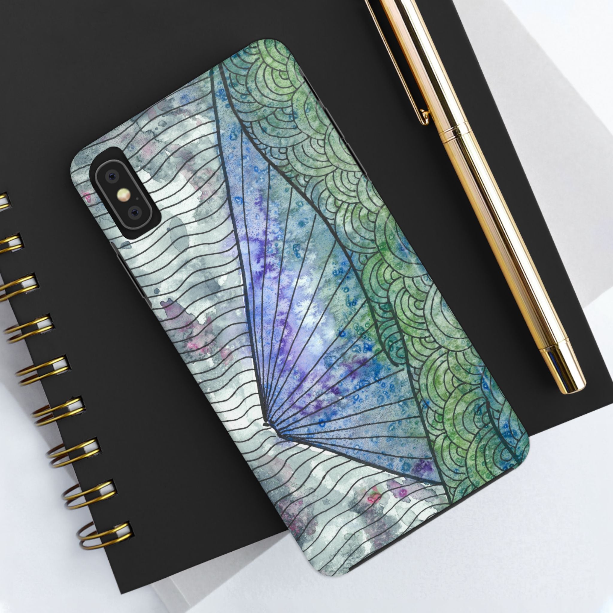 Tough Phone Case - All iPhones and Samsung Galaxys - Exciting Abstract Design #90 Rtanj Pyramid - Serbia