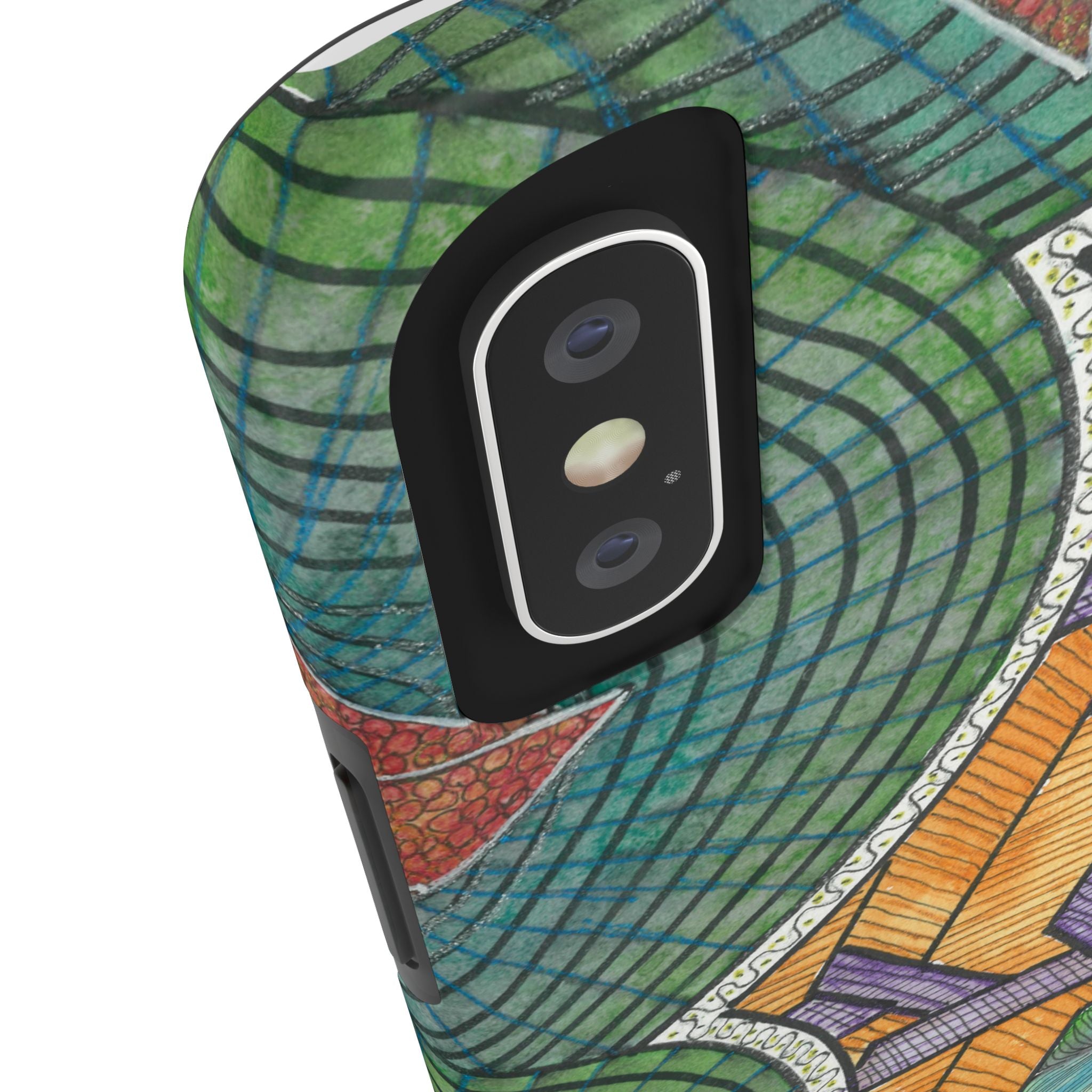 Tough Phone Case - All iPhones and Samsung Galaxys - Exciting Abstract Design #31 T'Eye Land