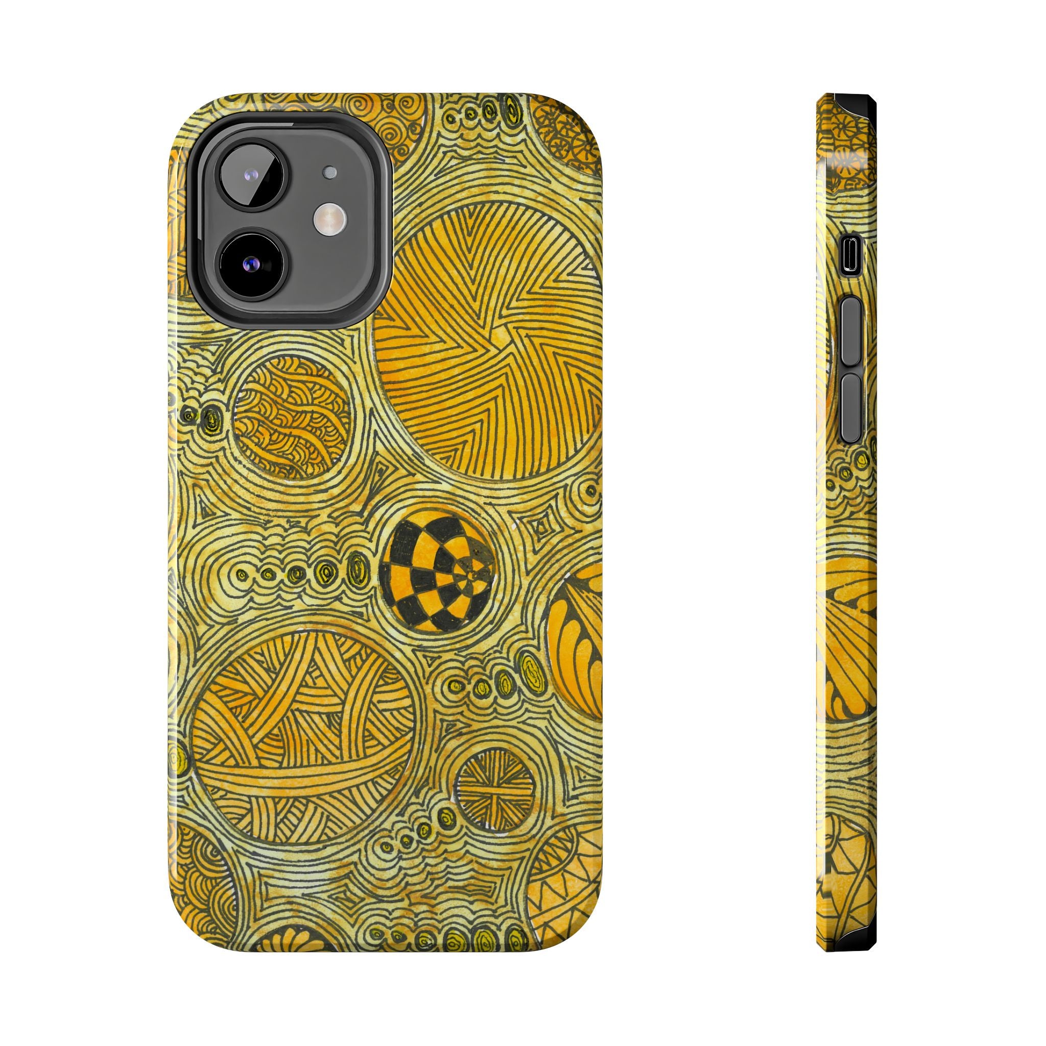 Tough Phone Case - All iPhones and Samsung Galaxys - Exciting Abstract Design #38 The Conversationalist