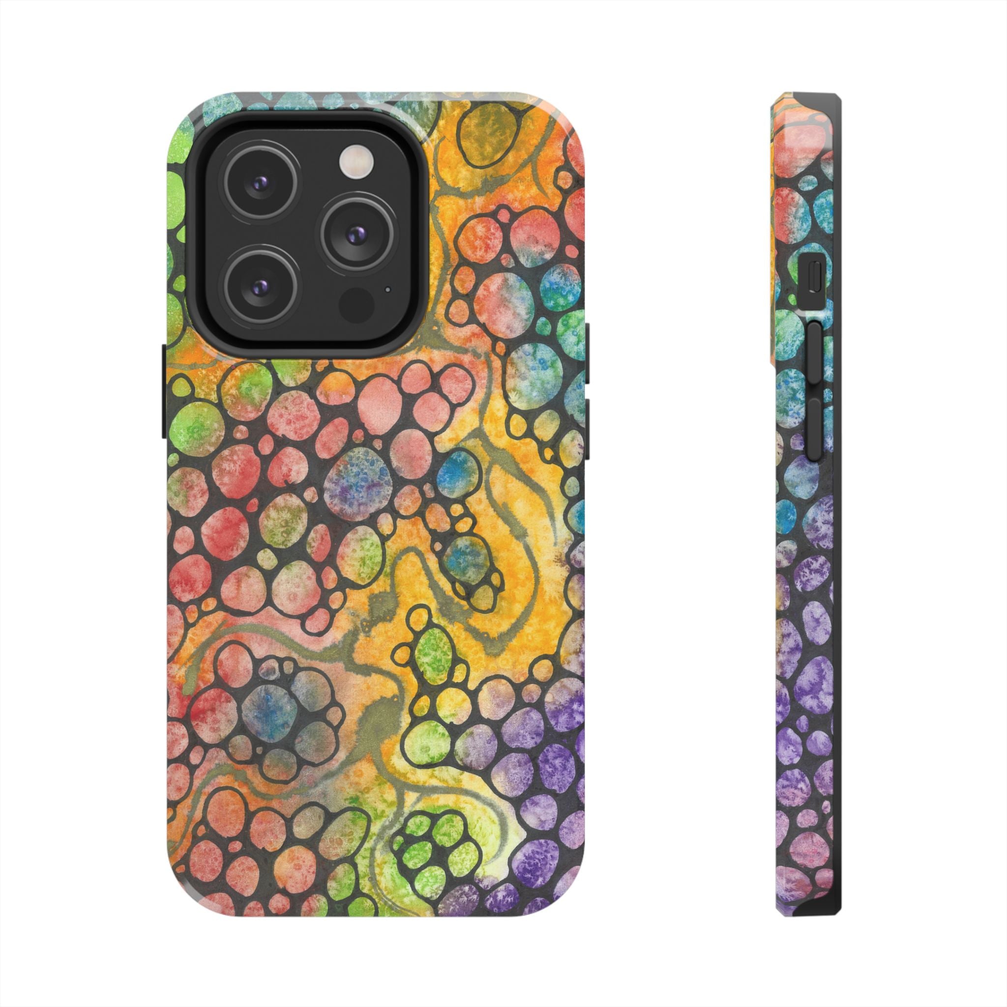 Tough Phone Case - All iPhones and Samsung Galaxys - Exciting Abstract Design #77 River Of Dreams
