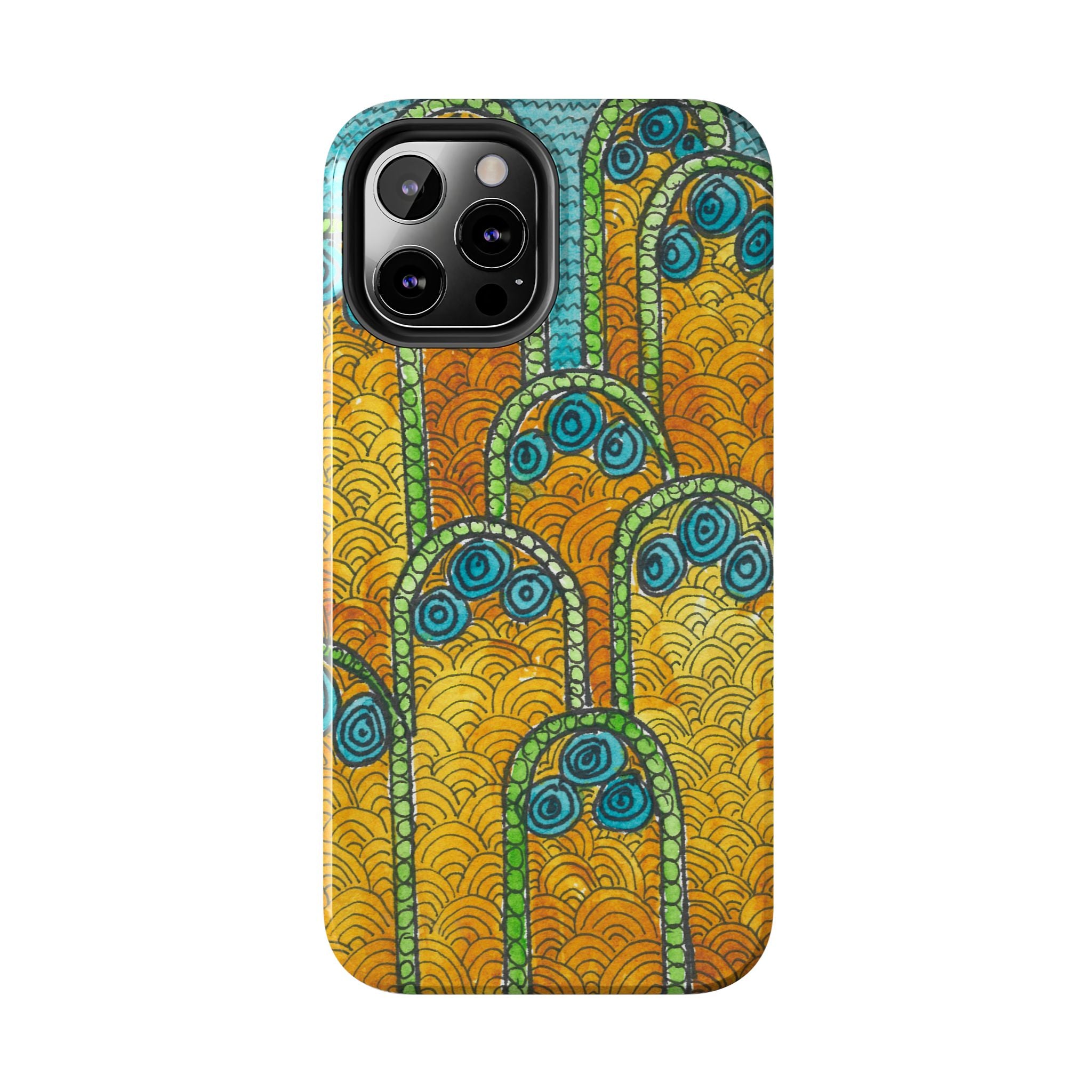 Tough Phone Case - All iPhones and Samsung Galaxys - Exciting Abstract Design #87 Belgrade Impressions - Serbia