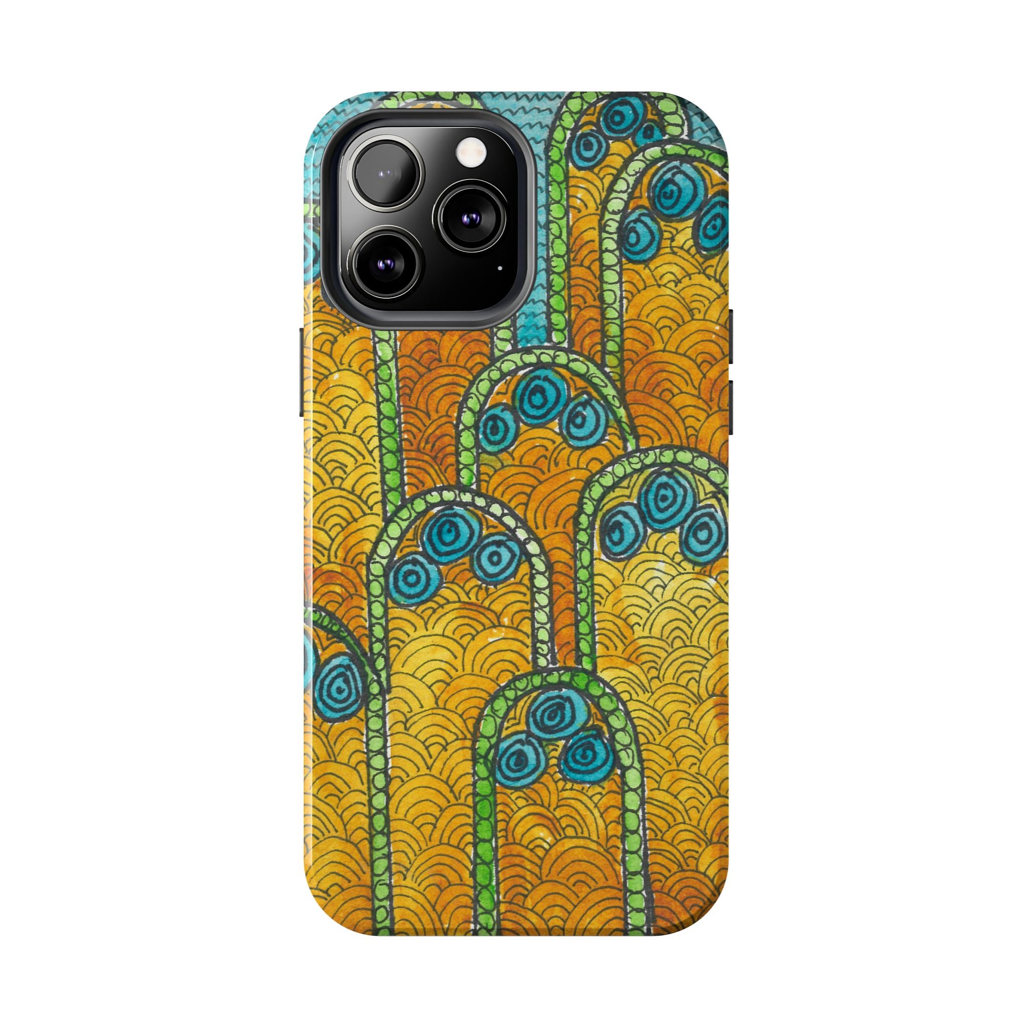 Tough Phone Case - All iPhones and Samsung Galaxys - Exciting Abstract Design #87 Belgrade Impressions - Serbia