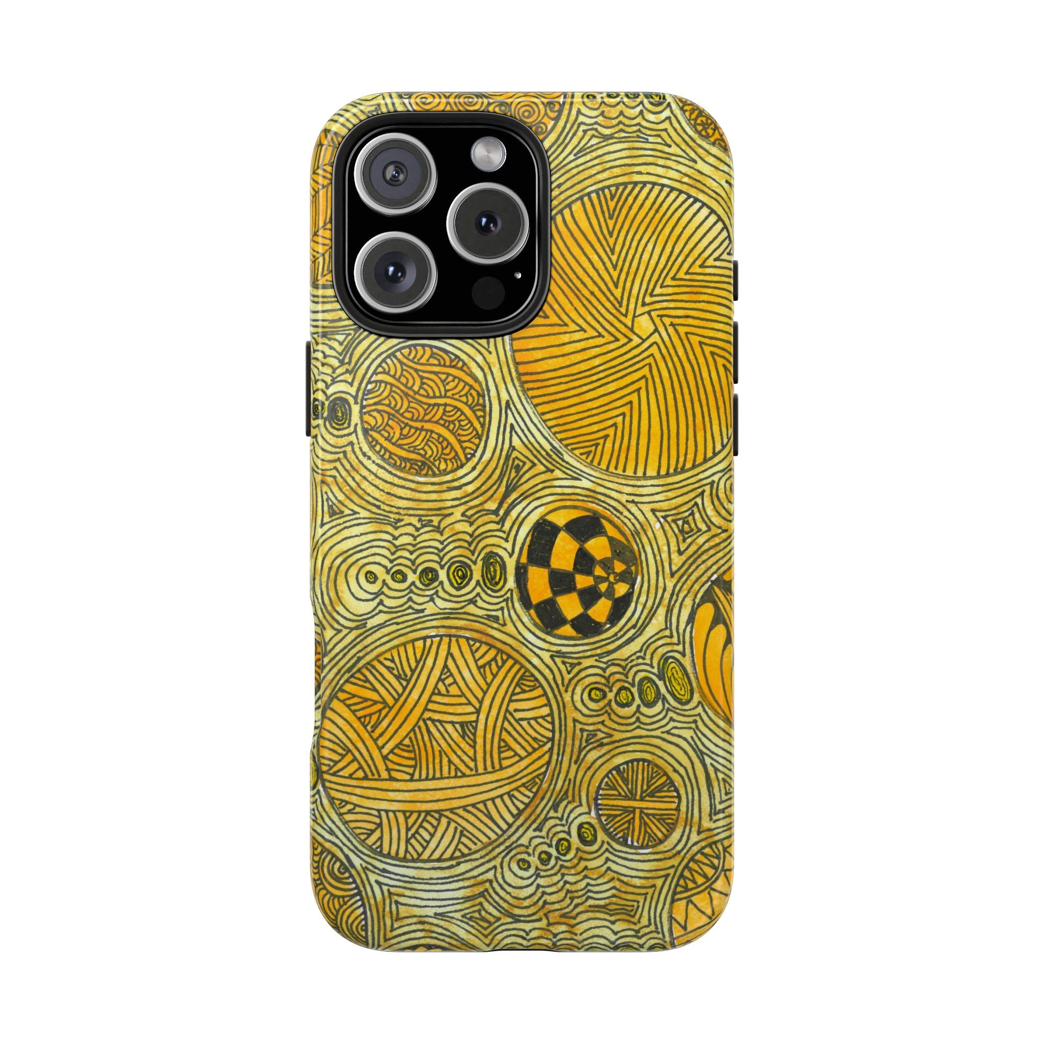 Tough Phone Case - All iPhones and Samsung Galaxys - Exciting Abstract Design #38 The Conversationalist
