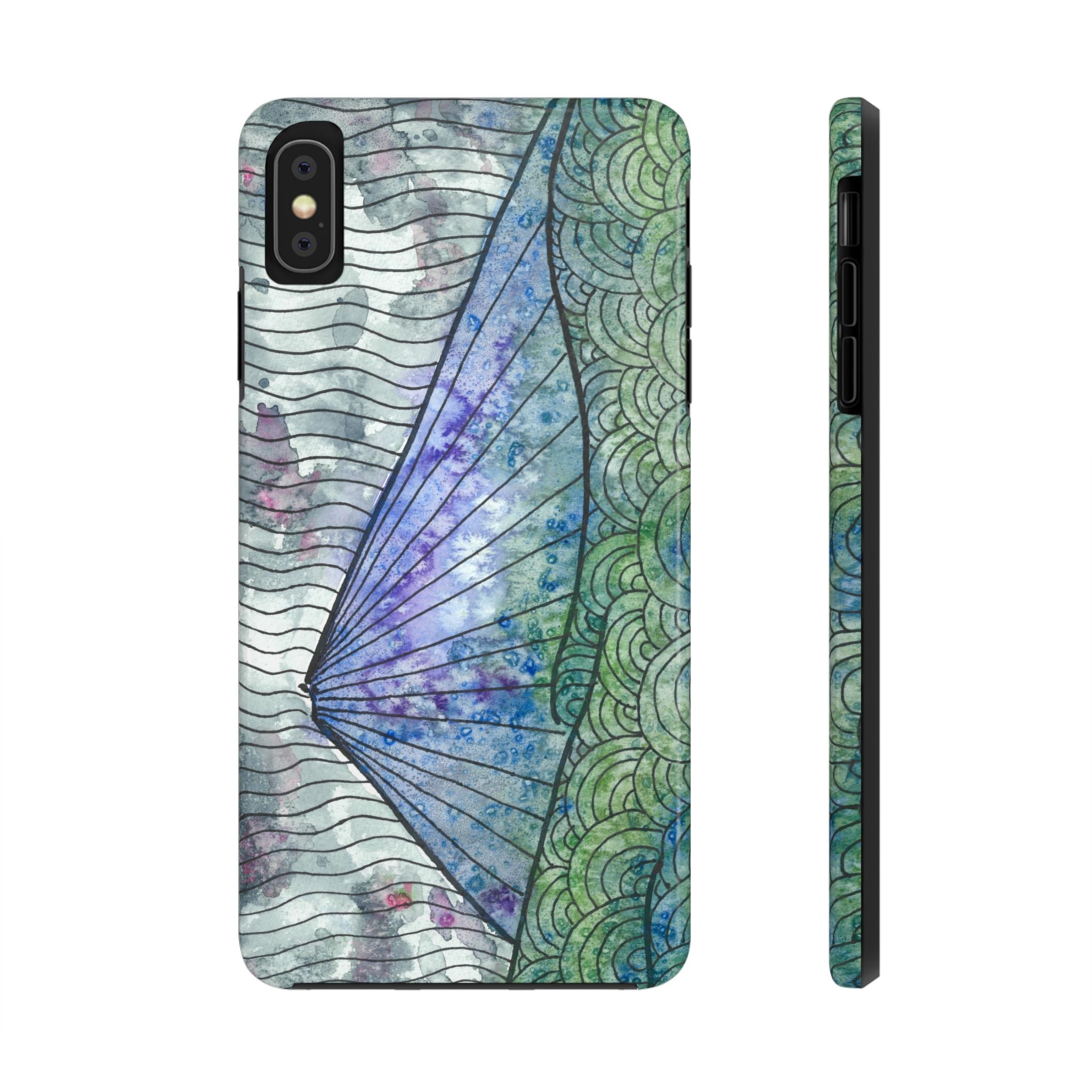 Tough Phone Case - All iPhones and Samsung Galaxys - Exciting Abstract Design #90 Rtanj Pyramid - Serbia