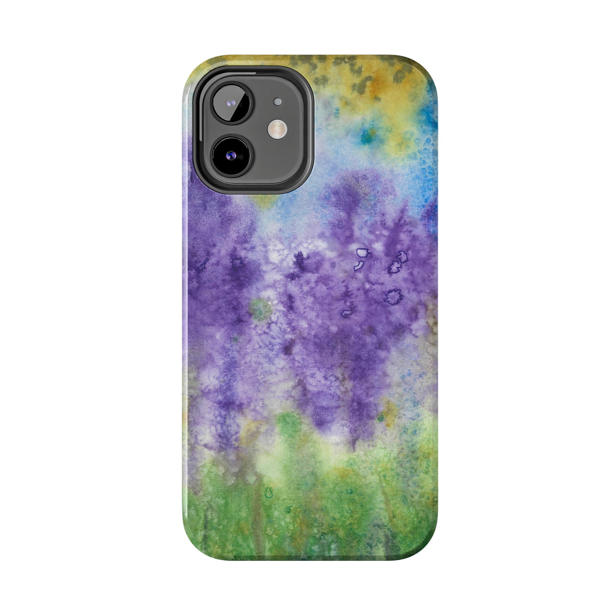 Tough Phone Case - All iPhones and Samsung Galaxys - Exciting Abstract Design #74 Lavender Fields
