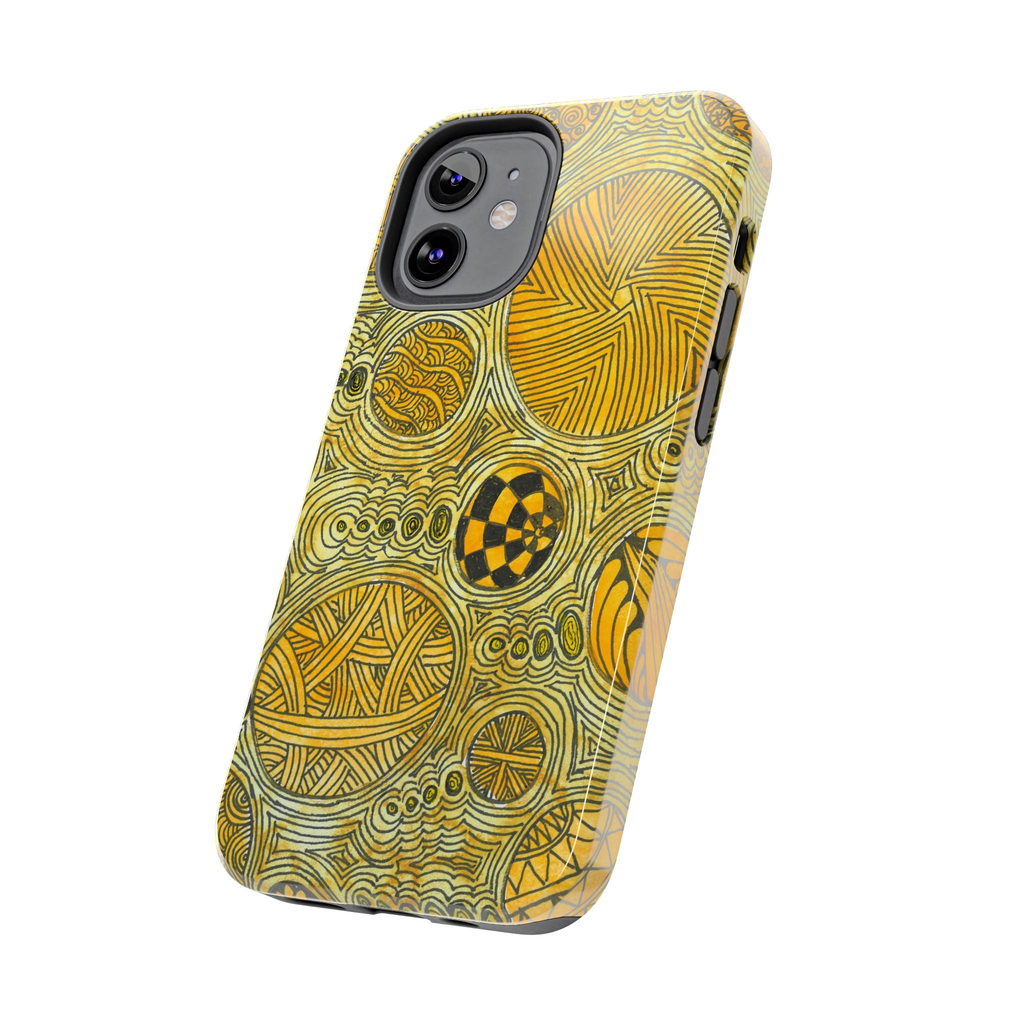 Tough Phone Case - All iPhones and Samsung Galaxys - Exciting Abstract Design #38 The Conversationalist