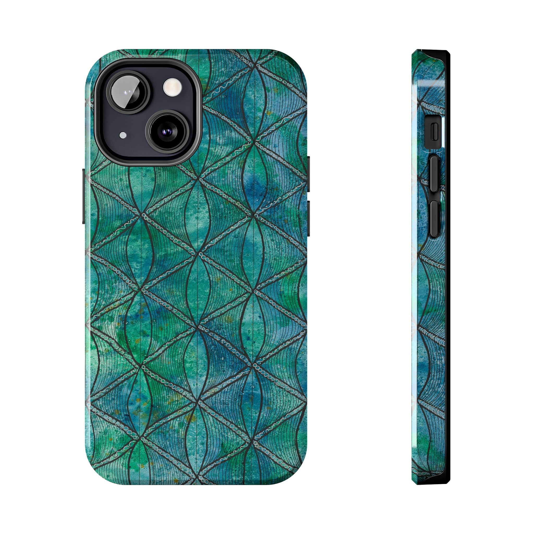 Tough Phone Case - All iPhones and Samsung Galaxys - Exciting Abstract Design #58 How's the Serenity