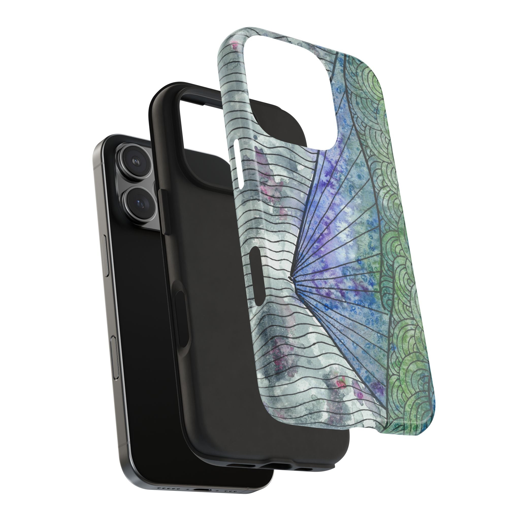 Tough Phone Case - All iPhones and Samsung Galaxys - Exciting Abstract Design #90 Rtanj Pyramid - Serbia
