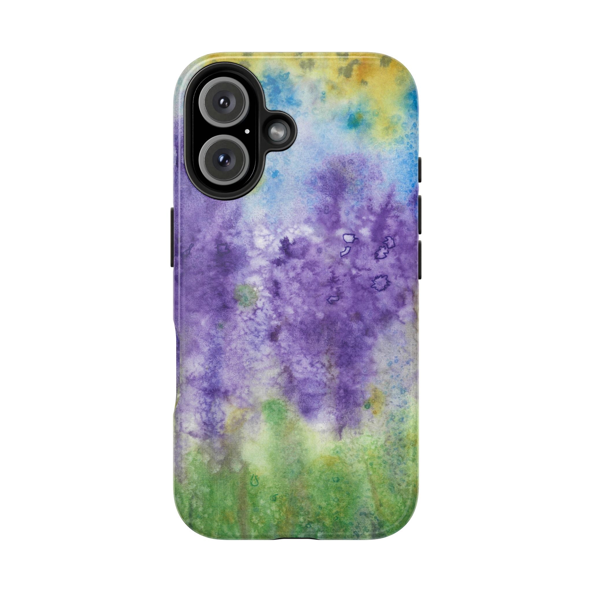 Tough Phone Case - All iPhones and Samsung Galaxys - Exciting Abstract Design #74 Lavender Fields