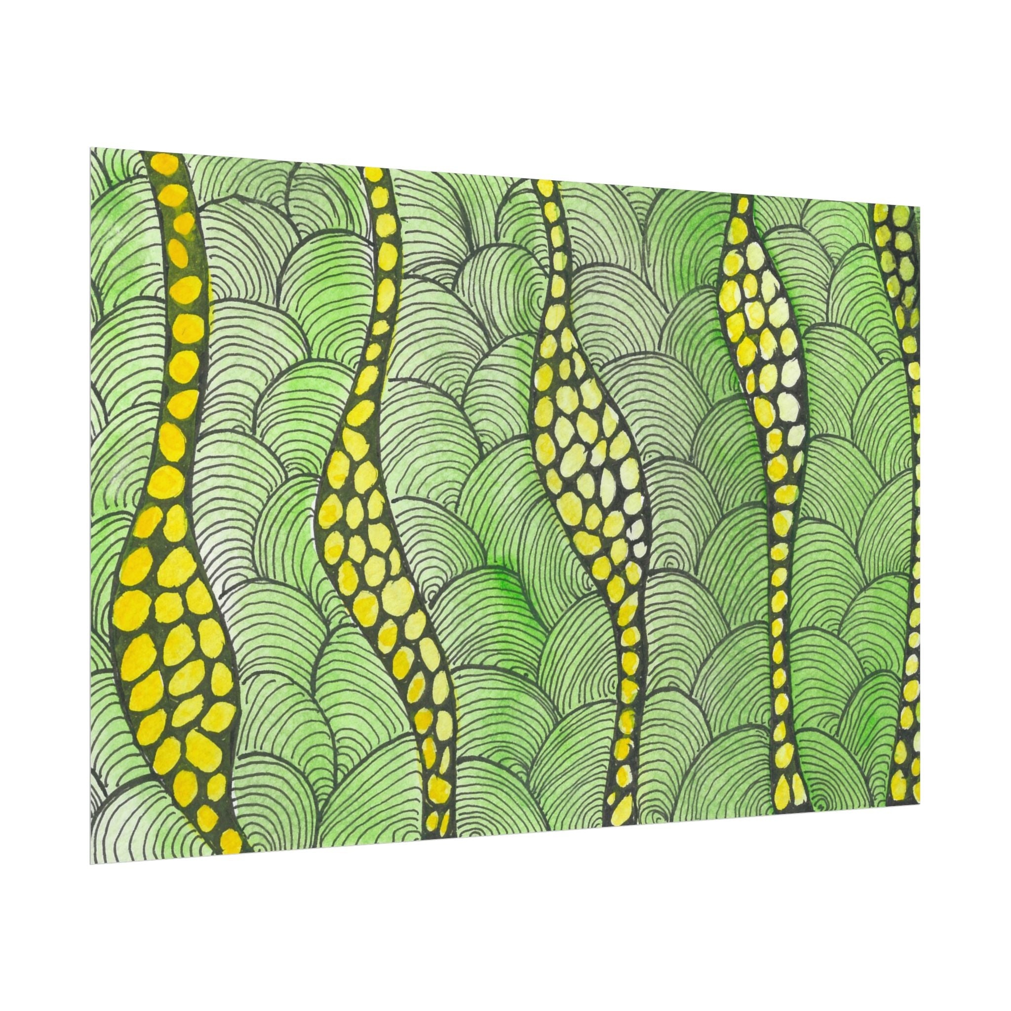 Large Colourful Wall Art, Posters & Prints, For Office, Bedroom or Living Room, or Special Gift #13 Watcha Thinking