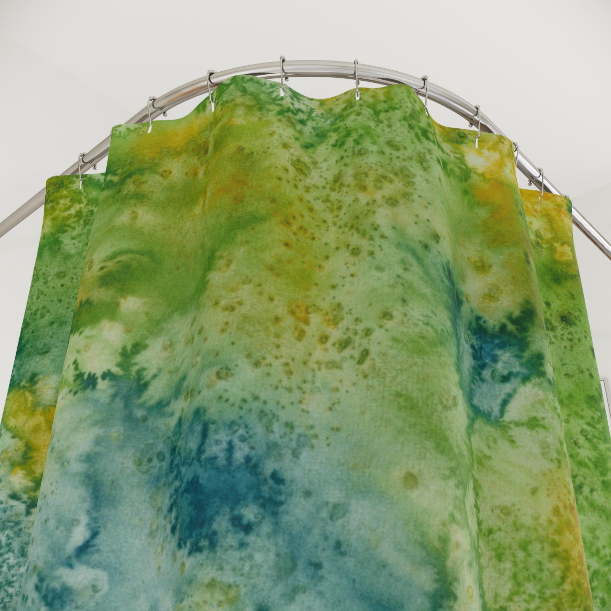 Beautiful Shower Curtains to Refresh Your Bathroom. Colourful Abstract Designs. Perfect For Your Bathroom or Special House-Warming Gift #52 View From Above