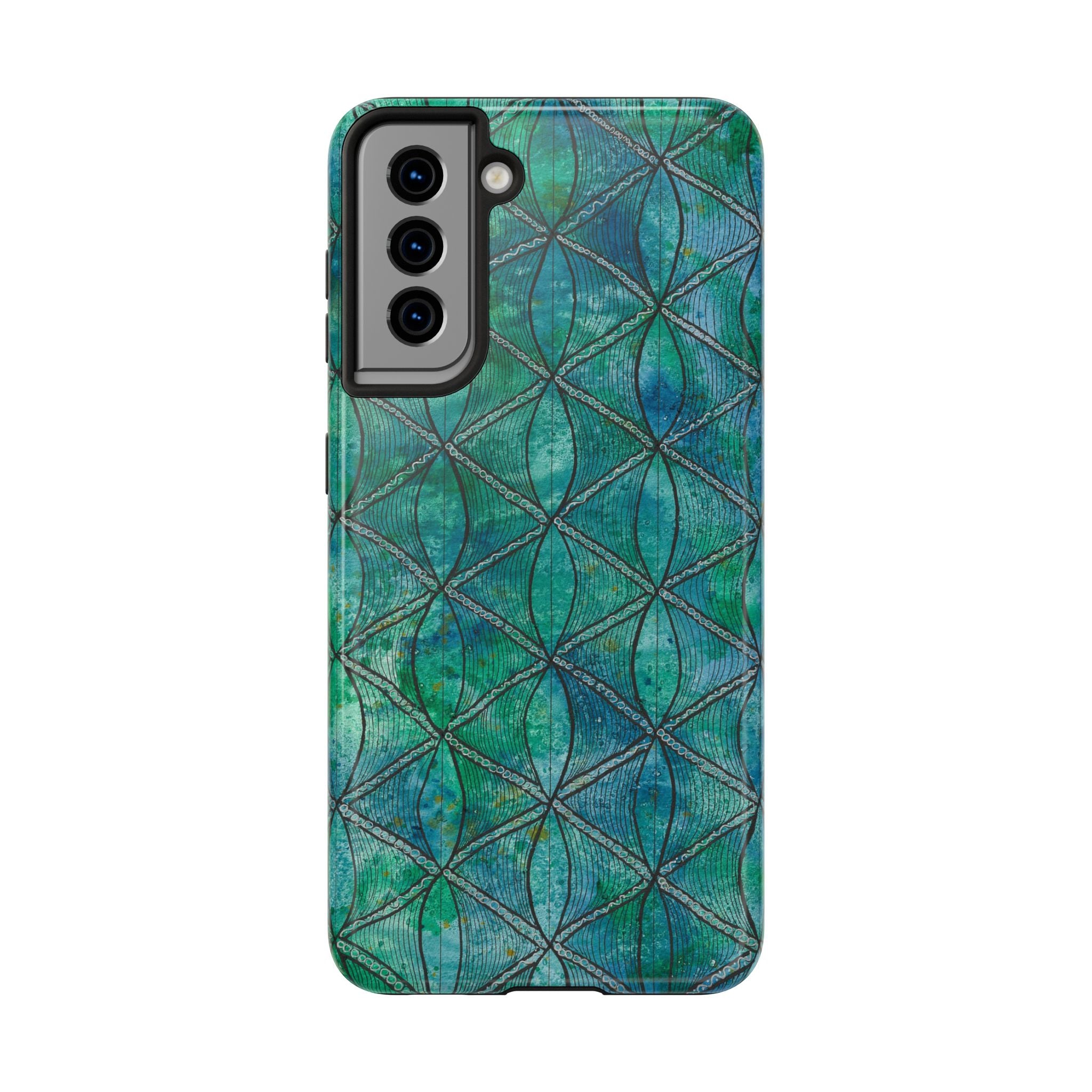 Tough Phone Case - All iPhones and Samsung Galaxys - Exciting Abstract Design #58 How's the Serenity