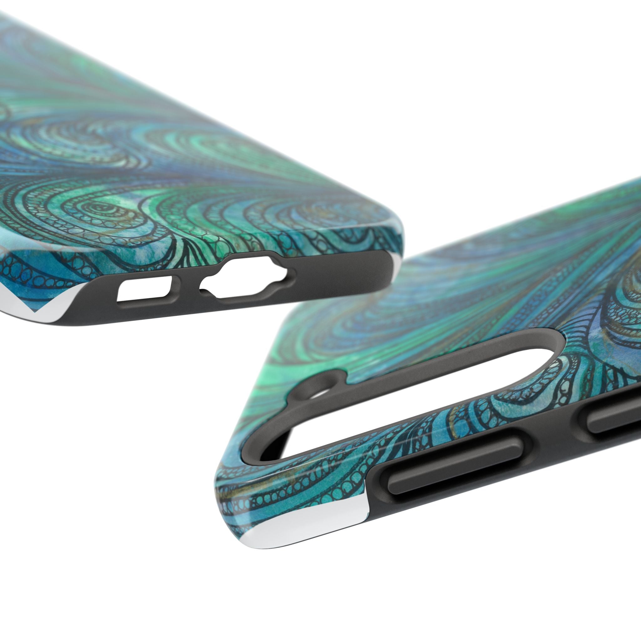 Tough Phone Case - All iPhones and Samsung Galaxys - Exciting Abstract Design #71 Call Of The Sea