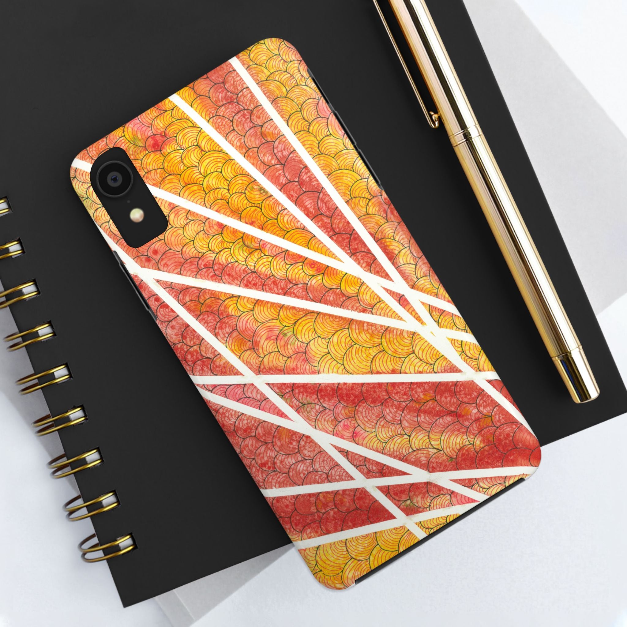 Tough Phone Case - All iPhones and Samsung Galaxys - Exciting Abstract Design #67 Max Mimosa