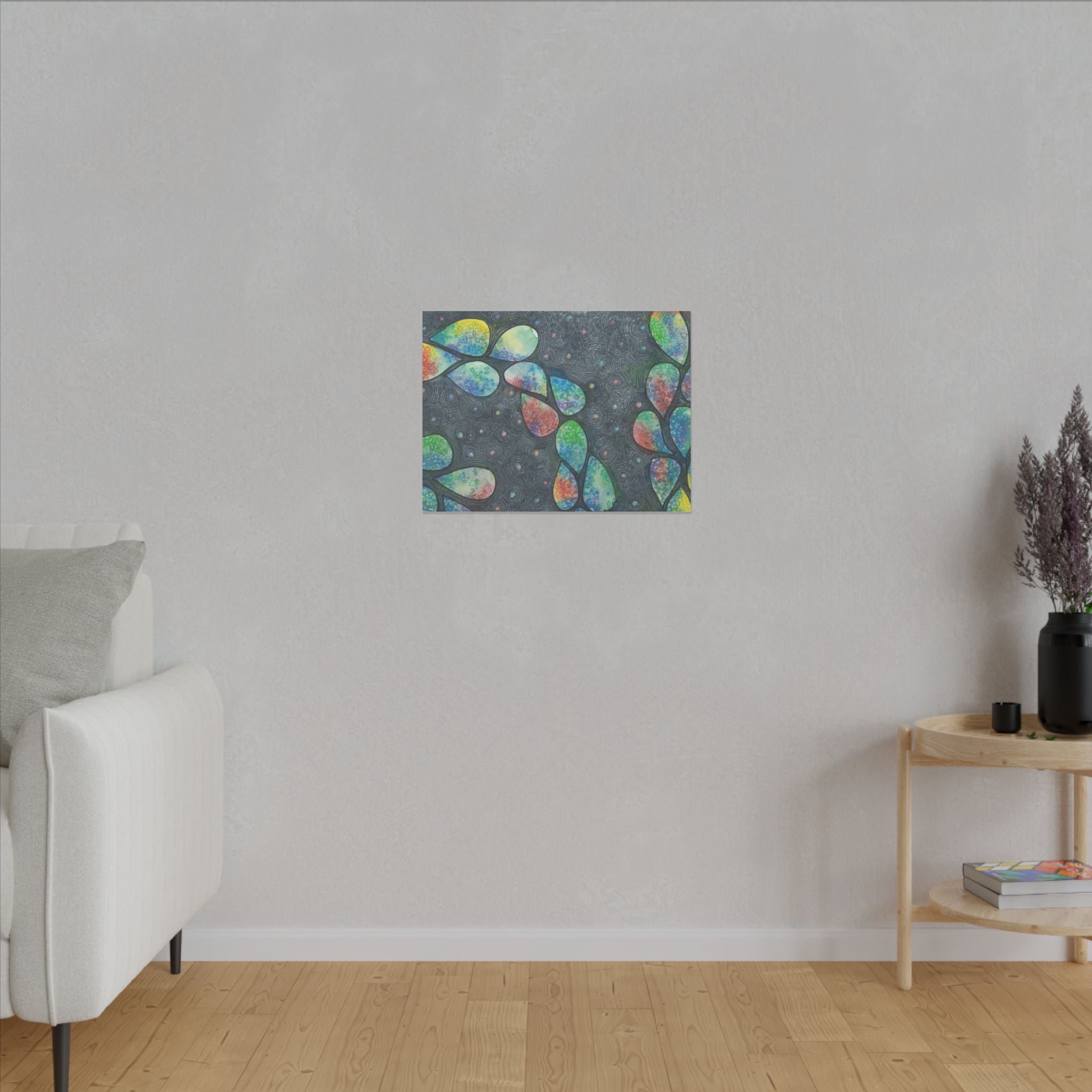 Large Colourful Wall Art, Canvas Prints, For Office, Bedroom or Living Room, or Special Gift #30 Give Us A Minute